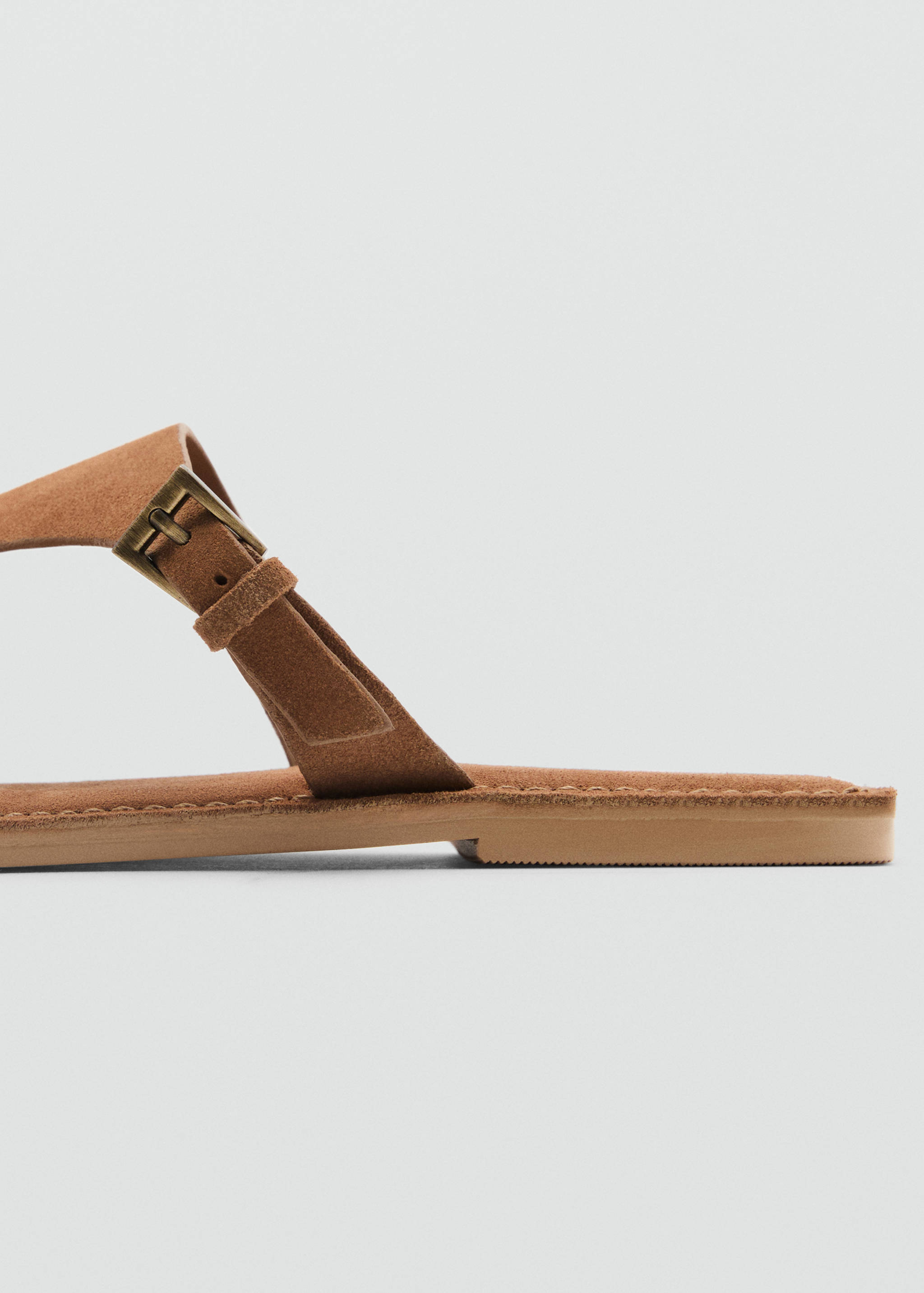 Buckle leather sandals - Details of the article 1