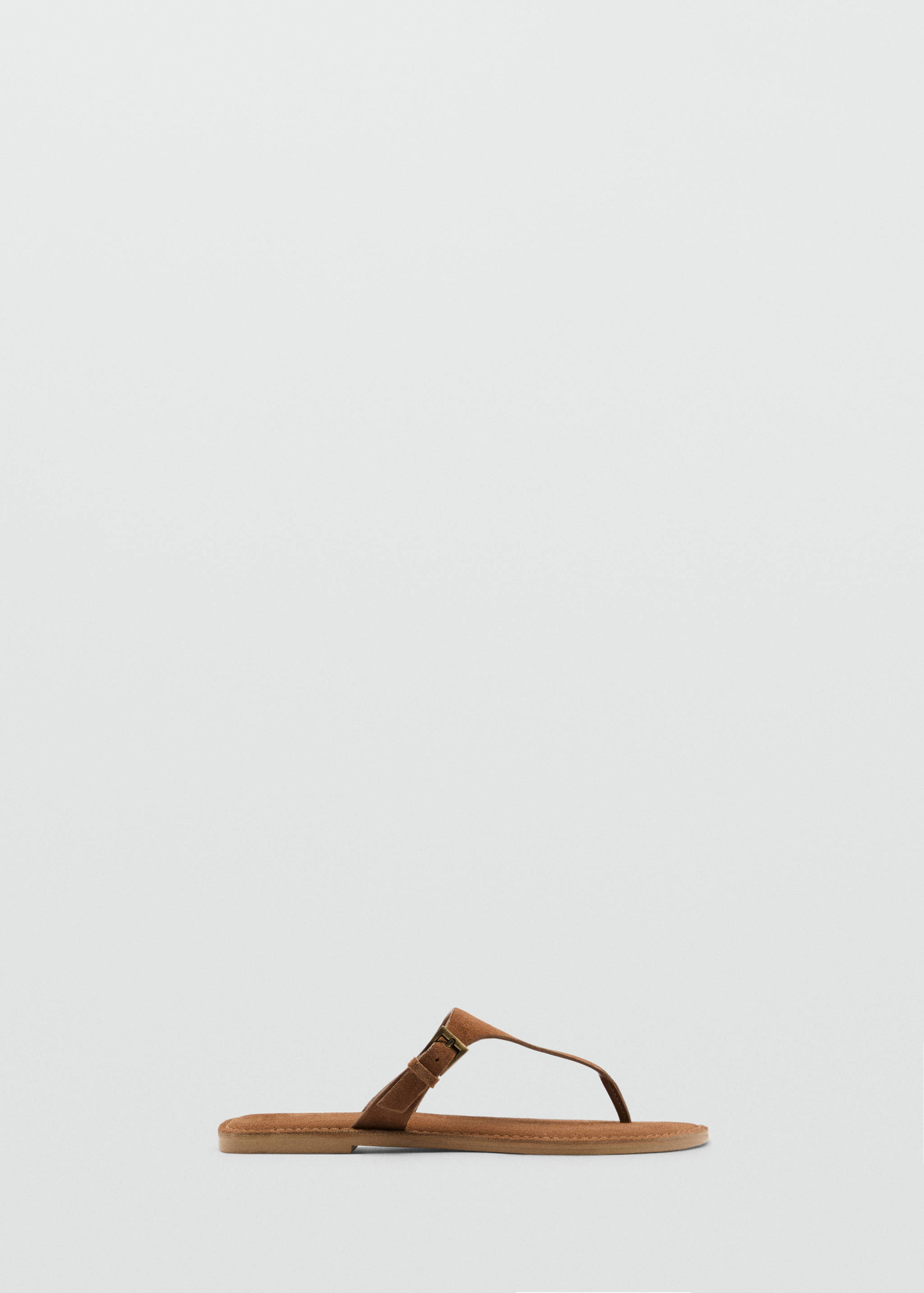 Buckle leather sandals - Article without model