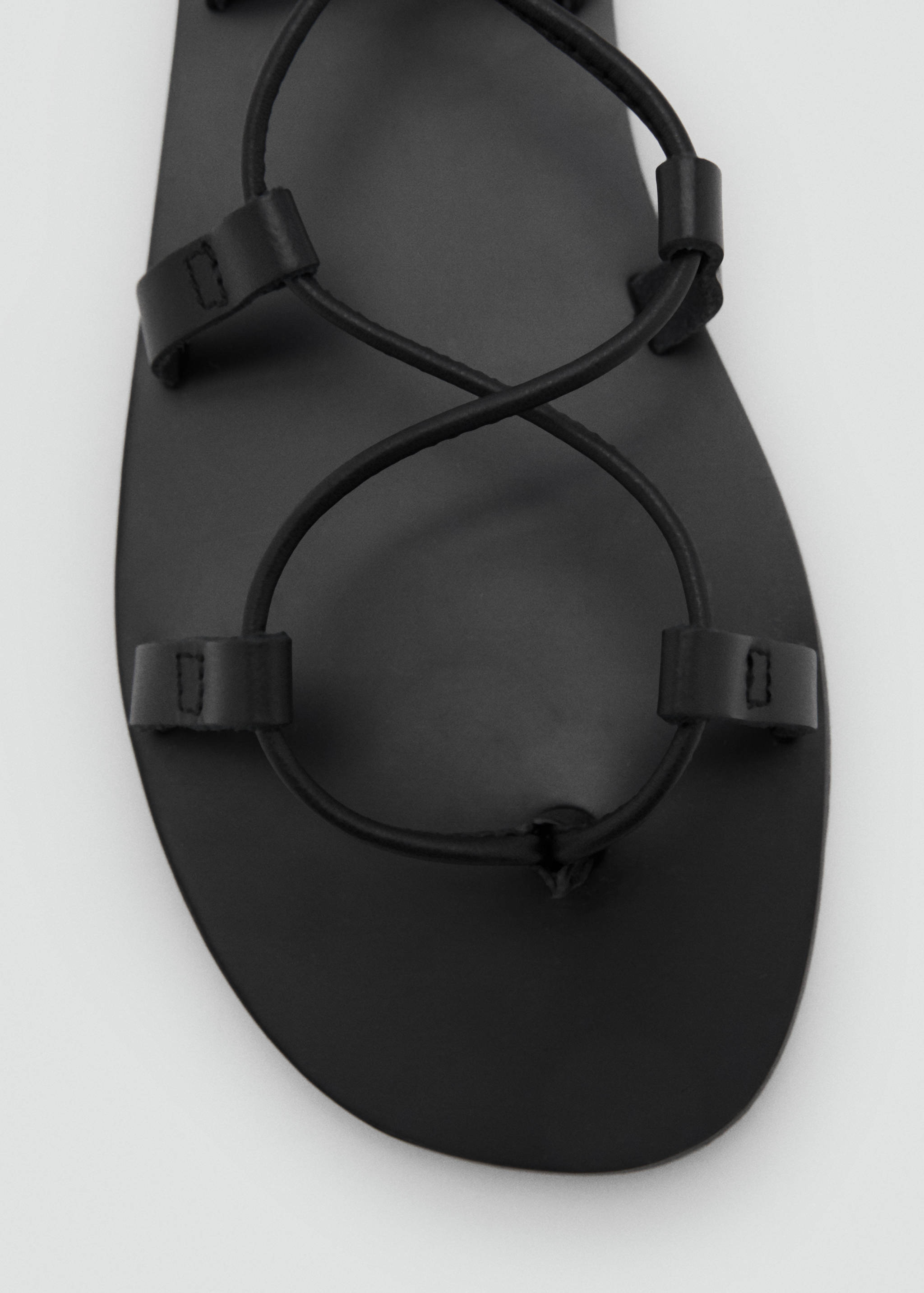 Leather straps sandals - Details of the article 1