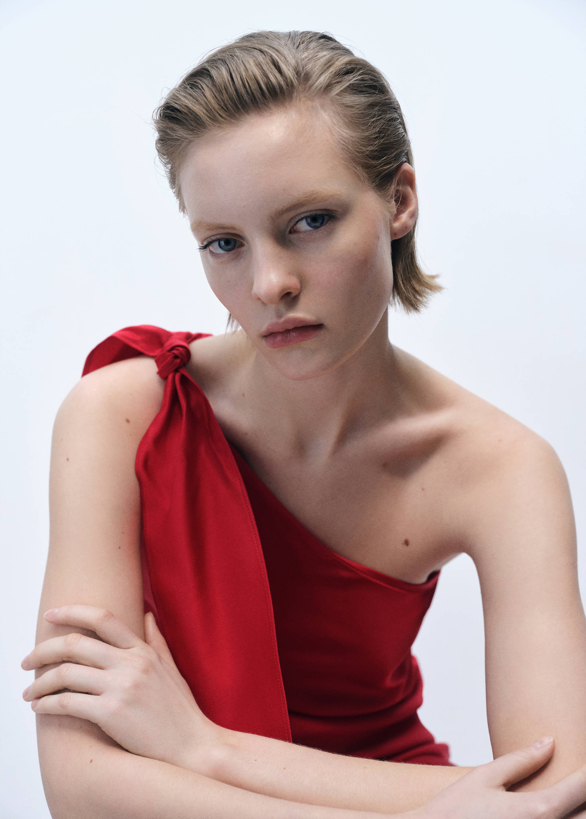 Vestido satinado lazada - Detalle del artículo 1