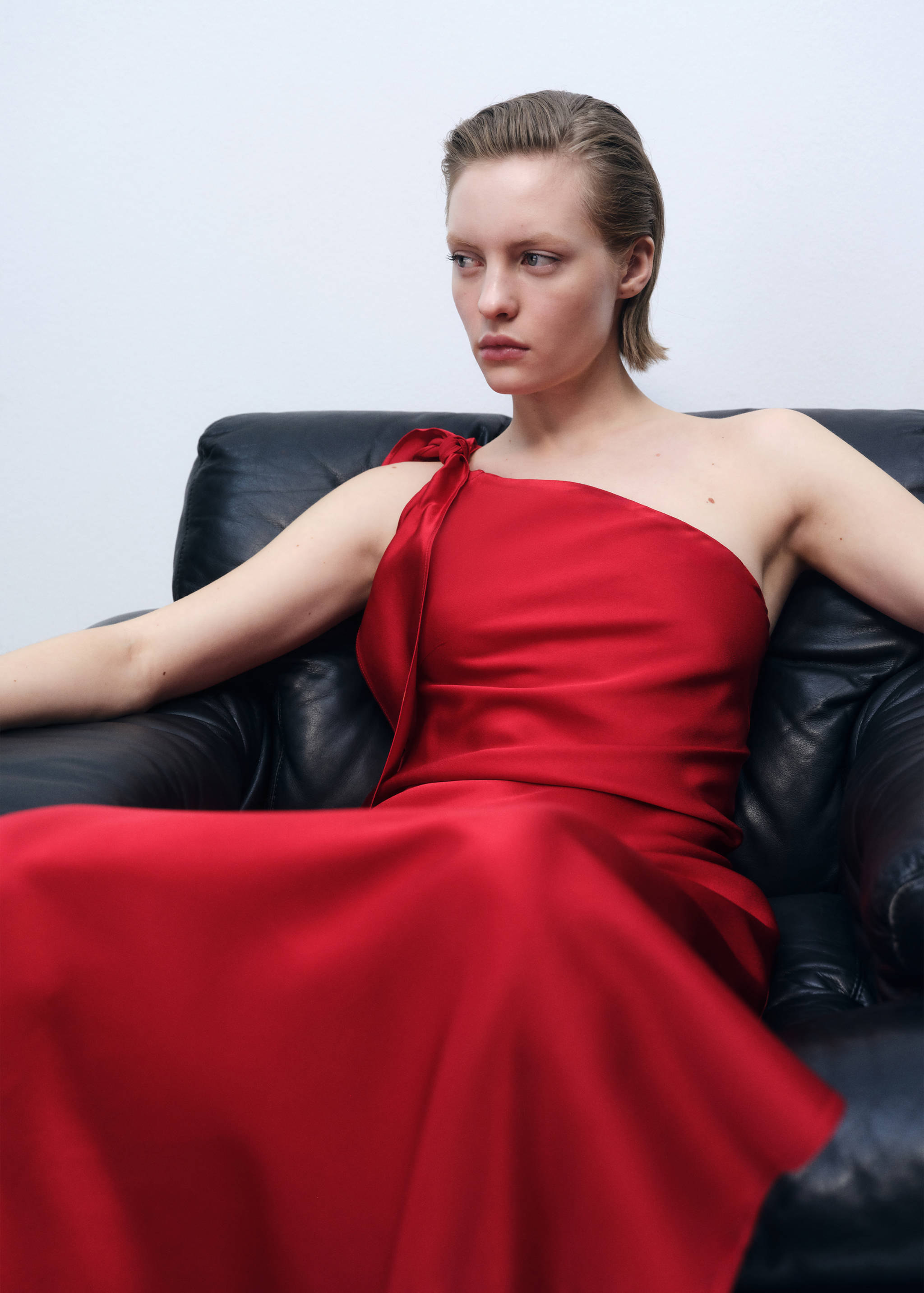 Vestido satinado lazada - Detalle del artículo 2