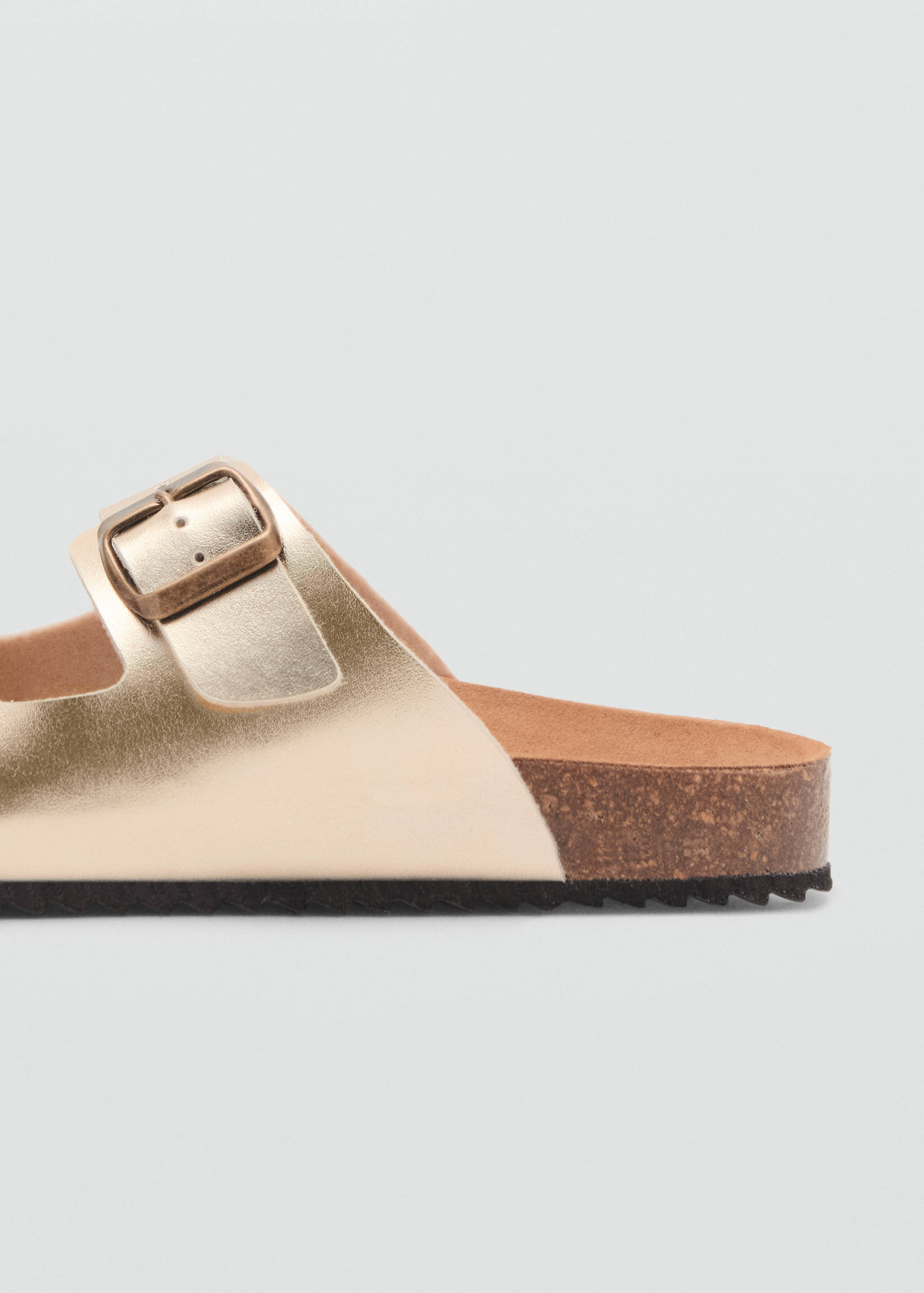 Sandals with metal buckle - Details of the article 1