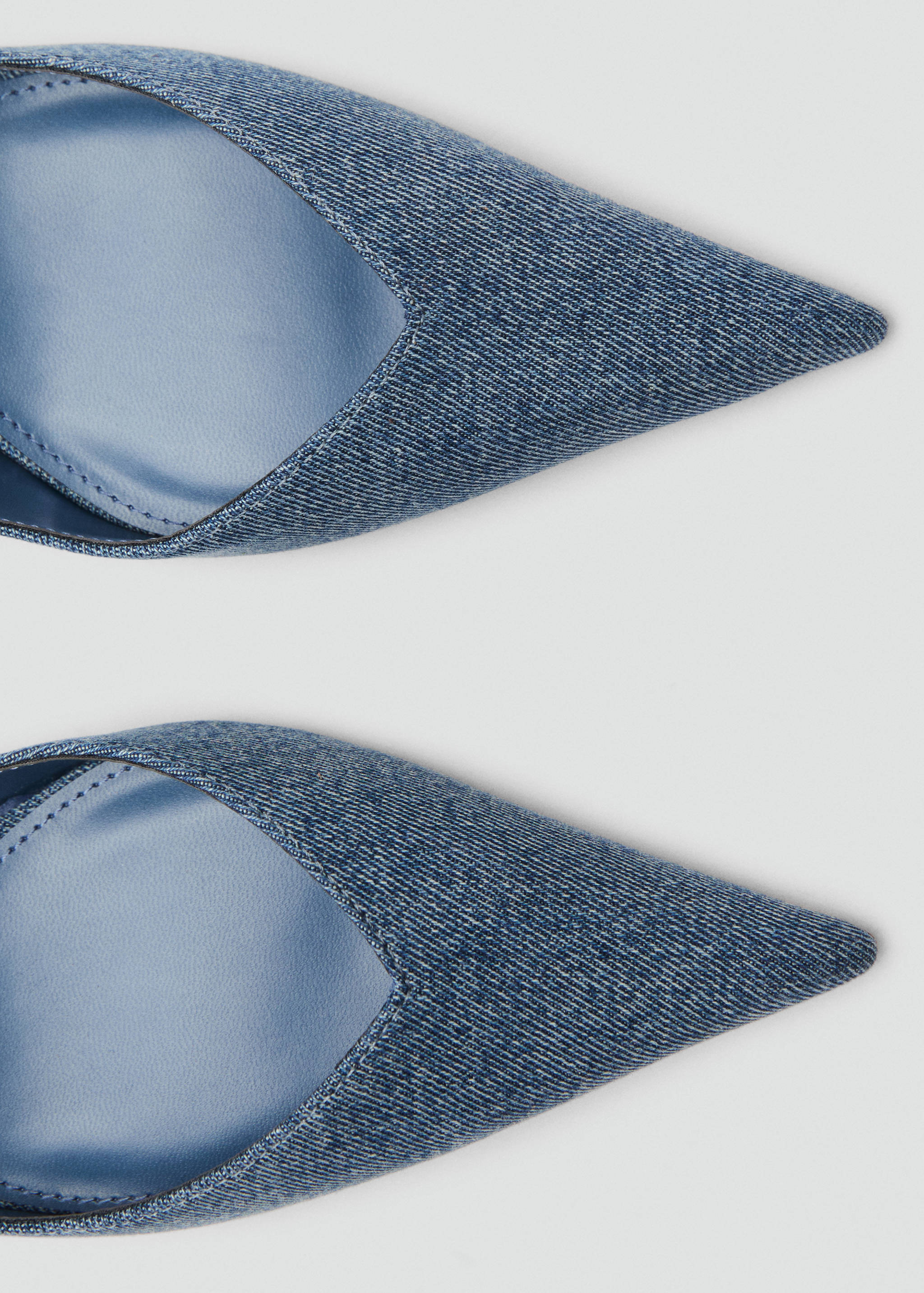 High-heeled denim shoes - Details of the article 3