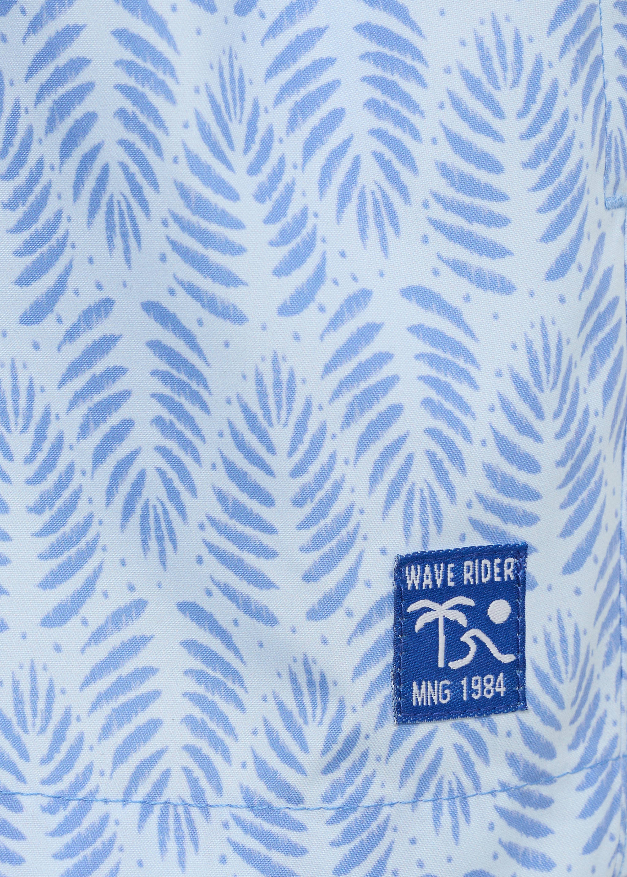 Printed swimming trunks - Details of the article 0