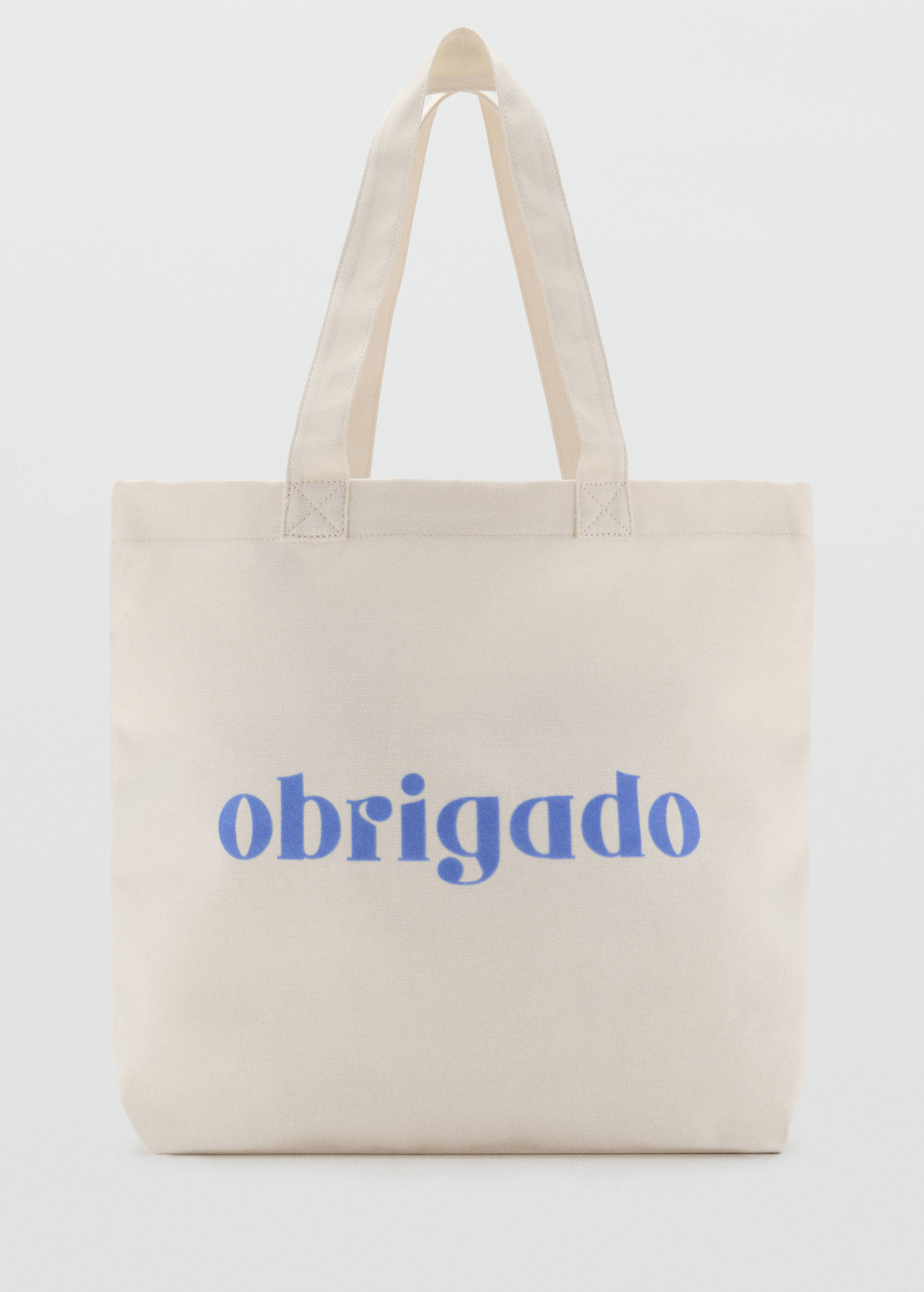 Tasche mit aufgedrucktem Schriftzug - Artikel ohne Model