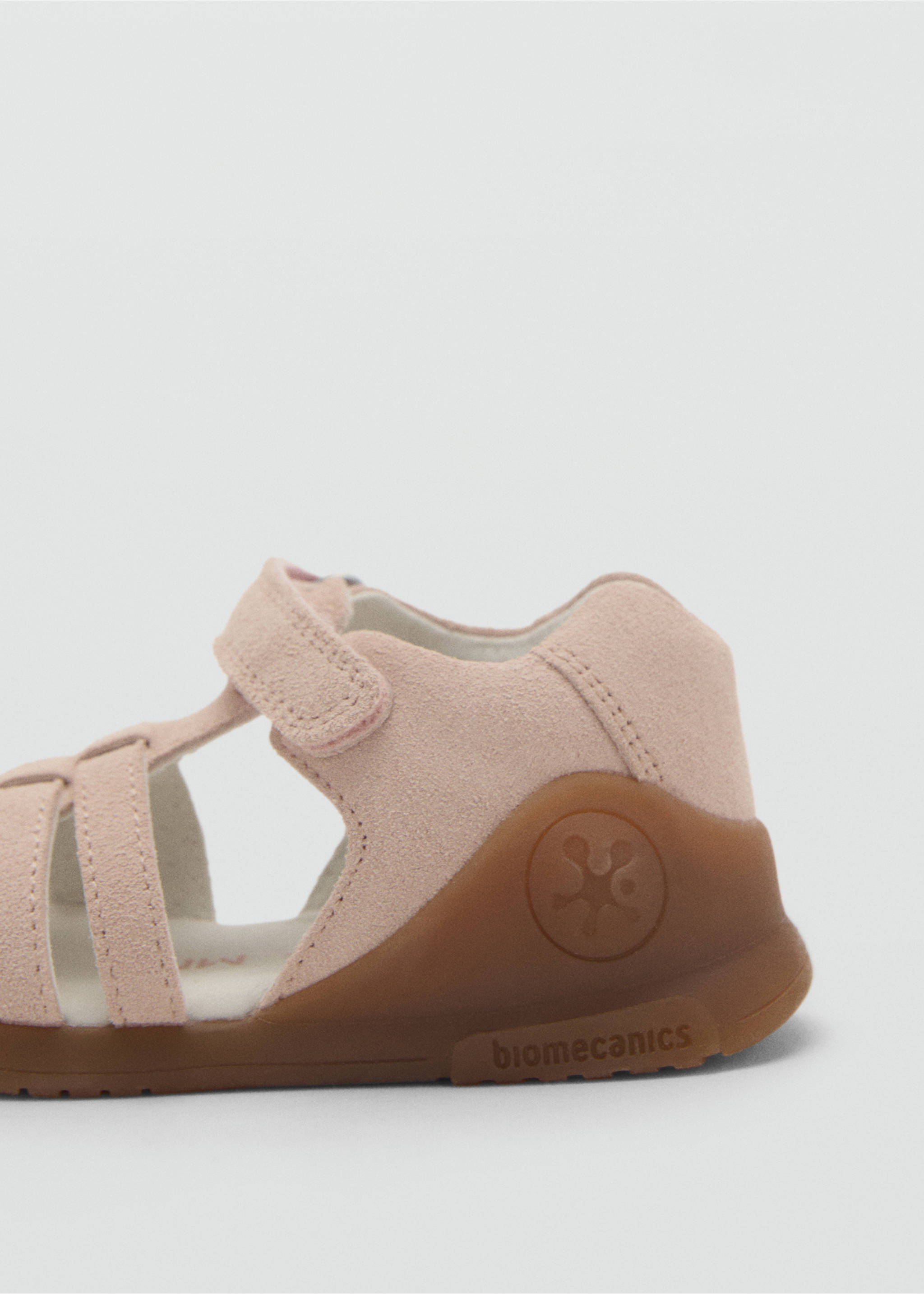 Sandale en cuir Biomecanics - Détail de l'article 1, Rose pastel. Ref: 87017170-00.