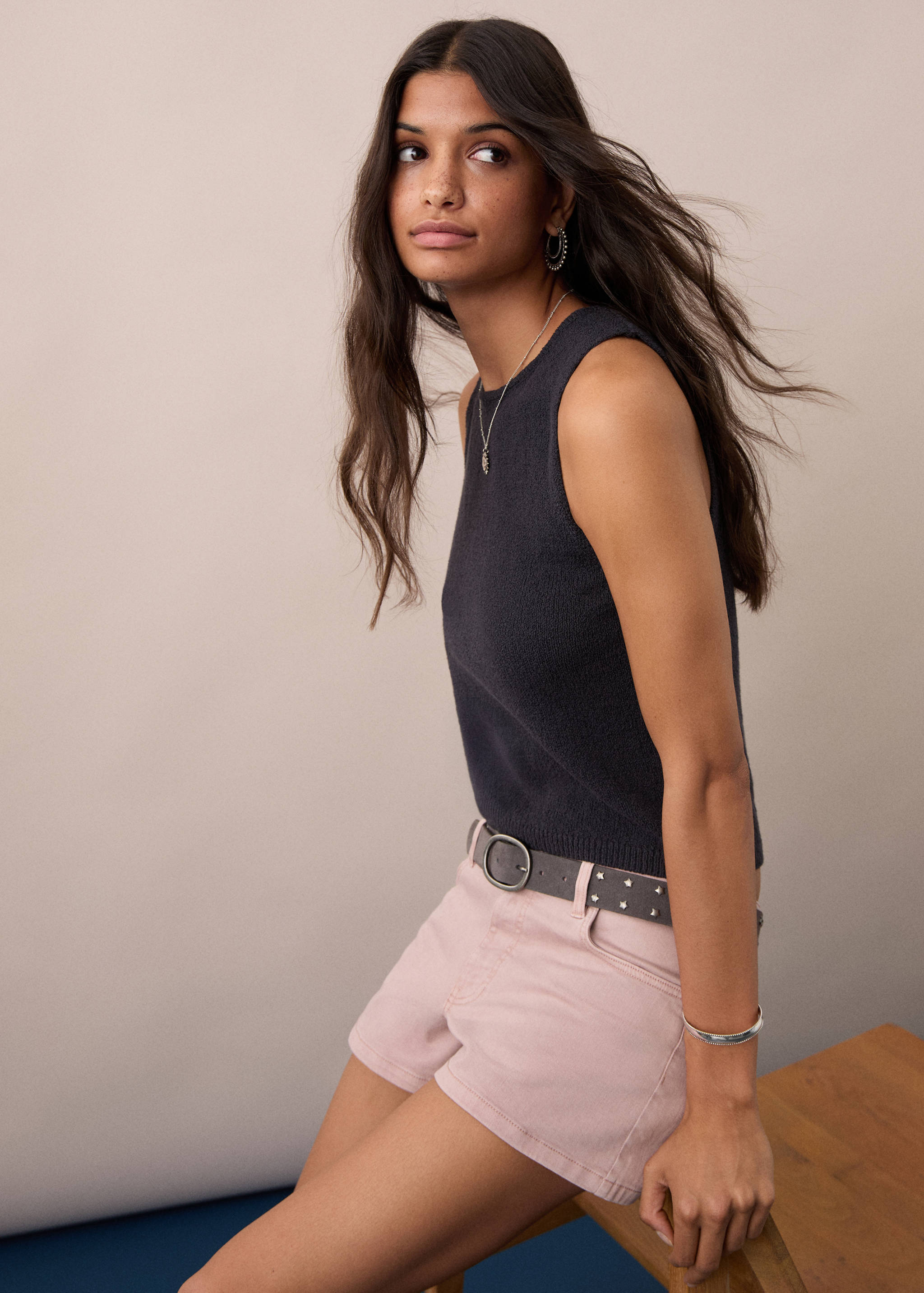 Low-Waist-Shorts - Mittlere Ansicht