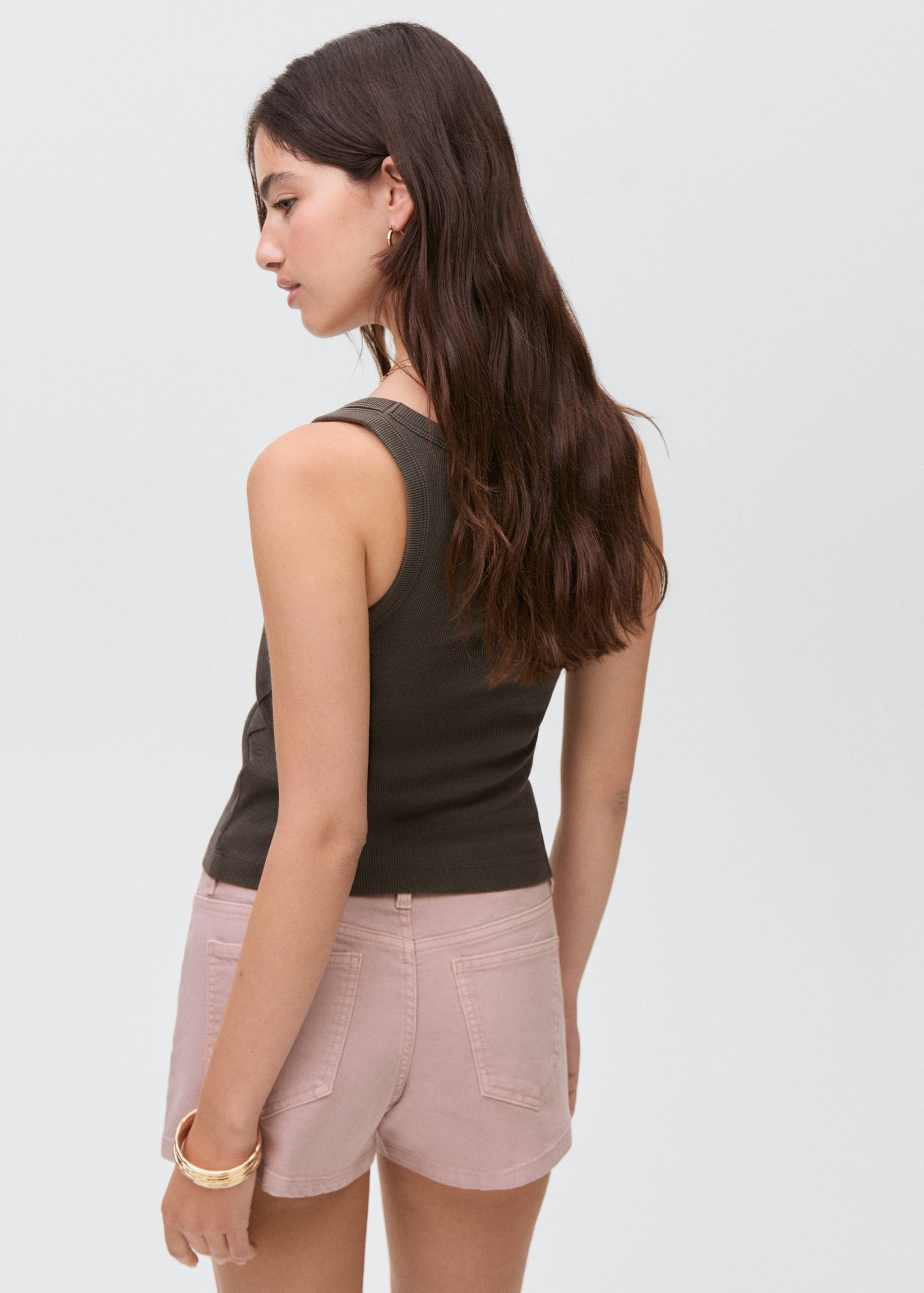 Low-Waist-Shorts - Rückseite des Artikels