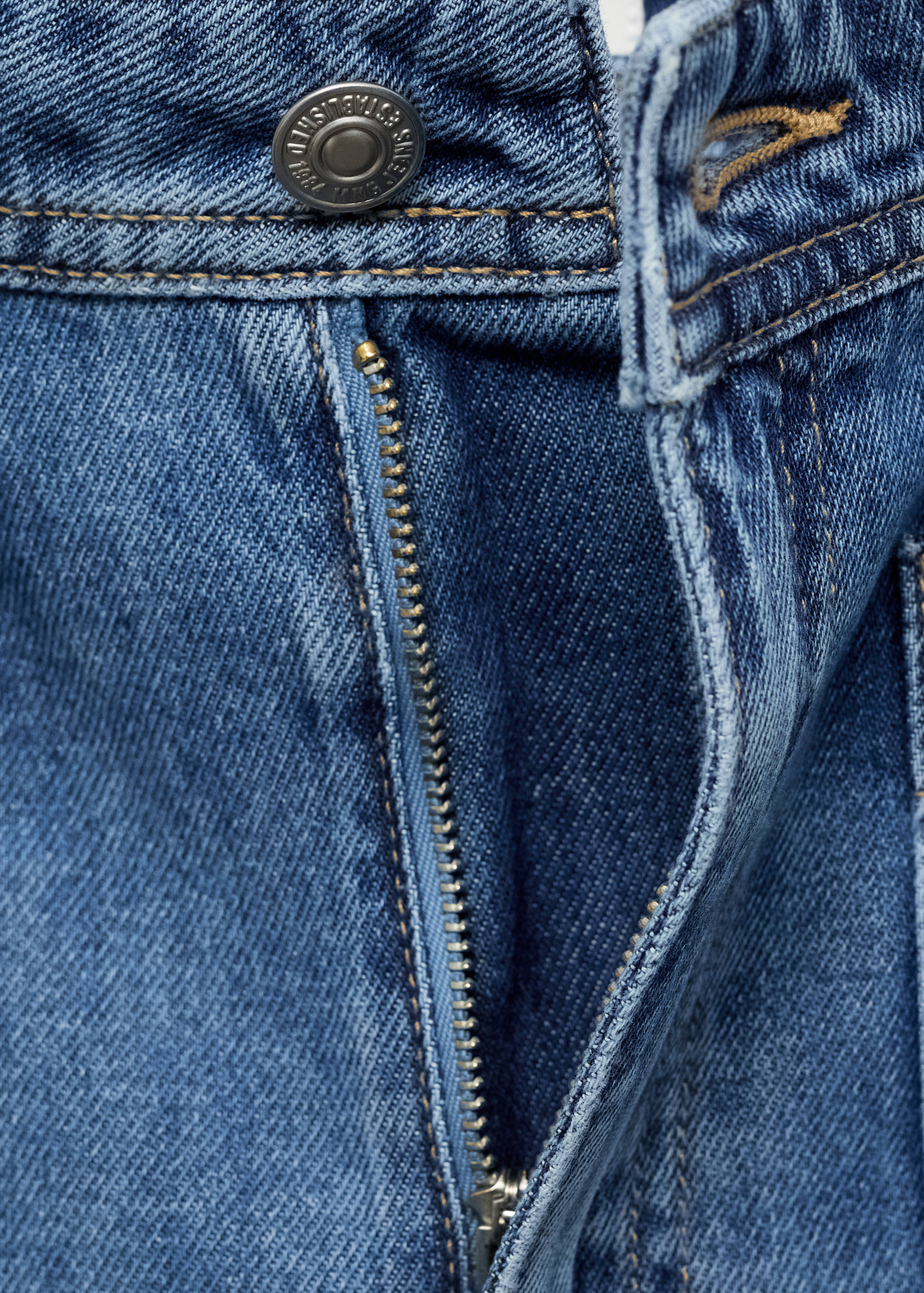 Wide leg jeans with pockets - Details of the article 8