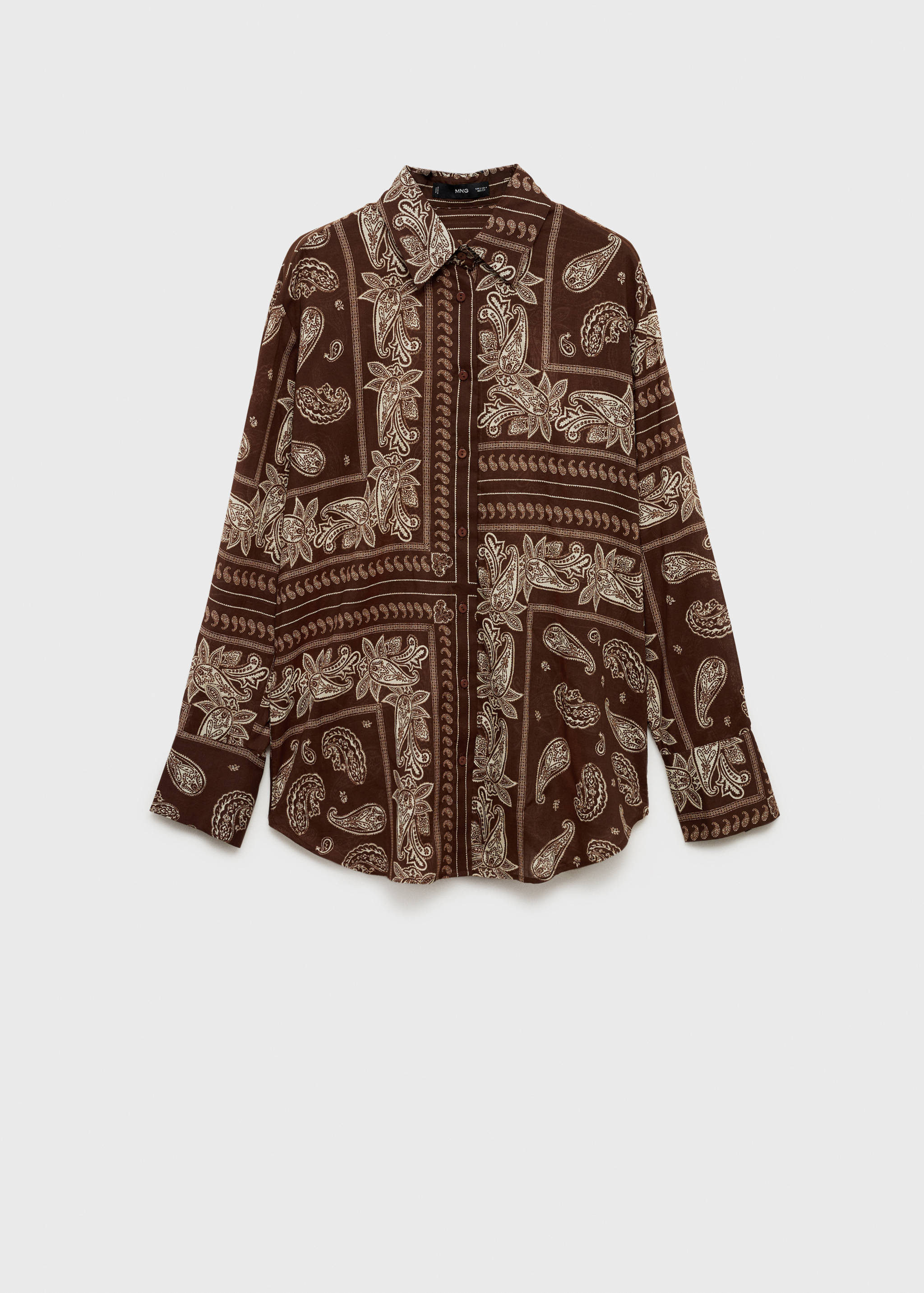 Regular-Fit-Hemd mit Paisleymuster - Artikel ohne Model