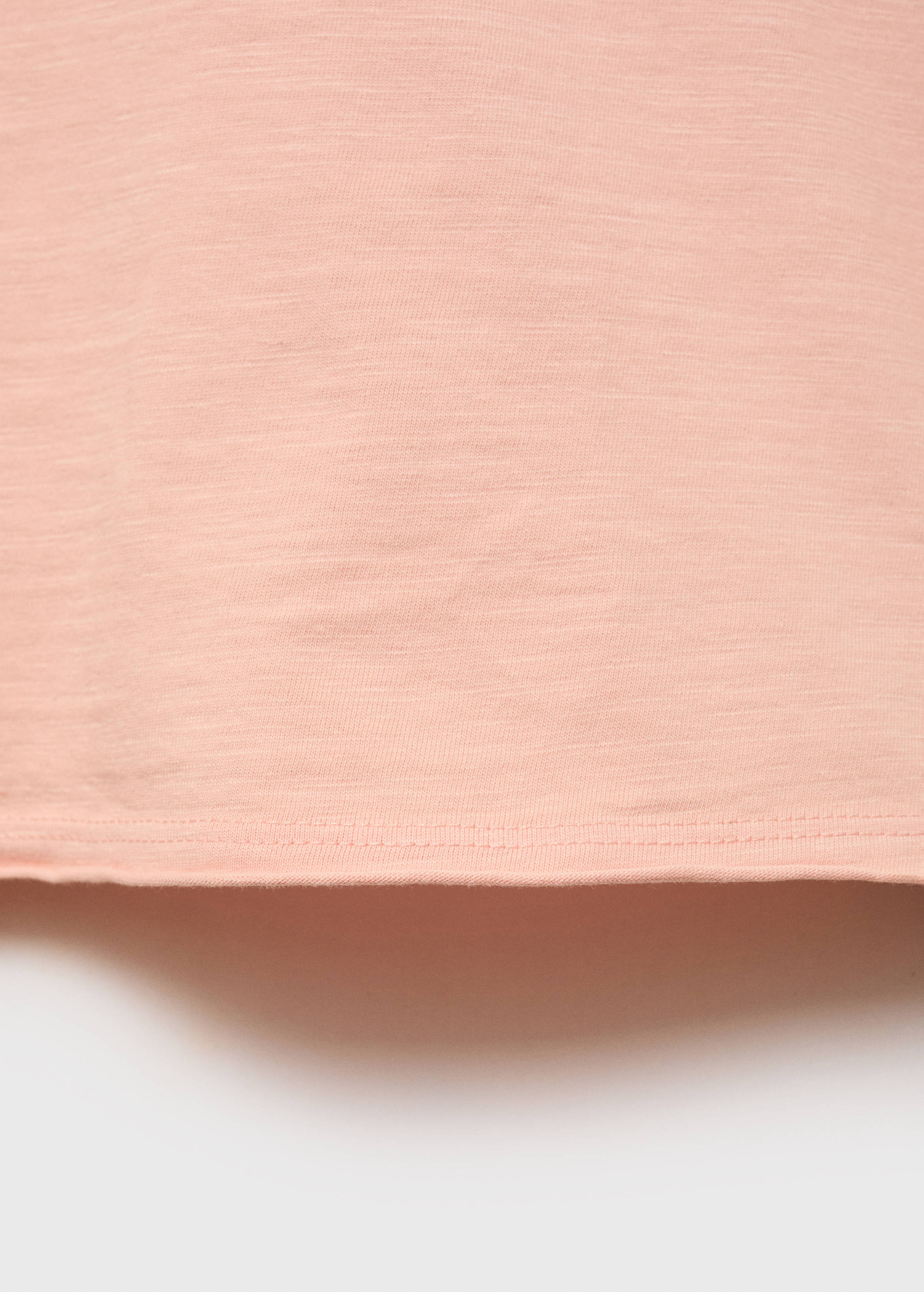 Samarreta cotó coll punta - Detall de l'article 0