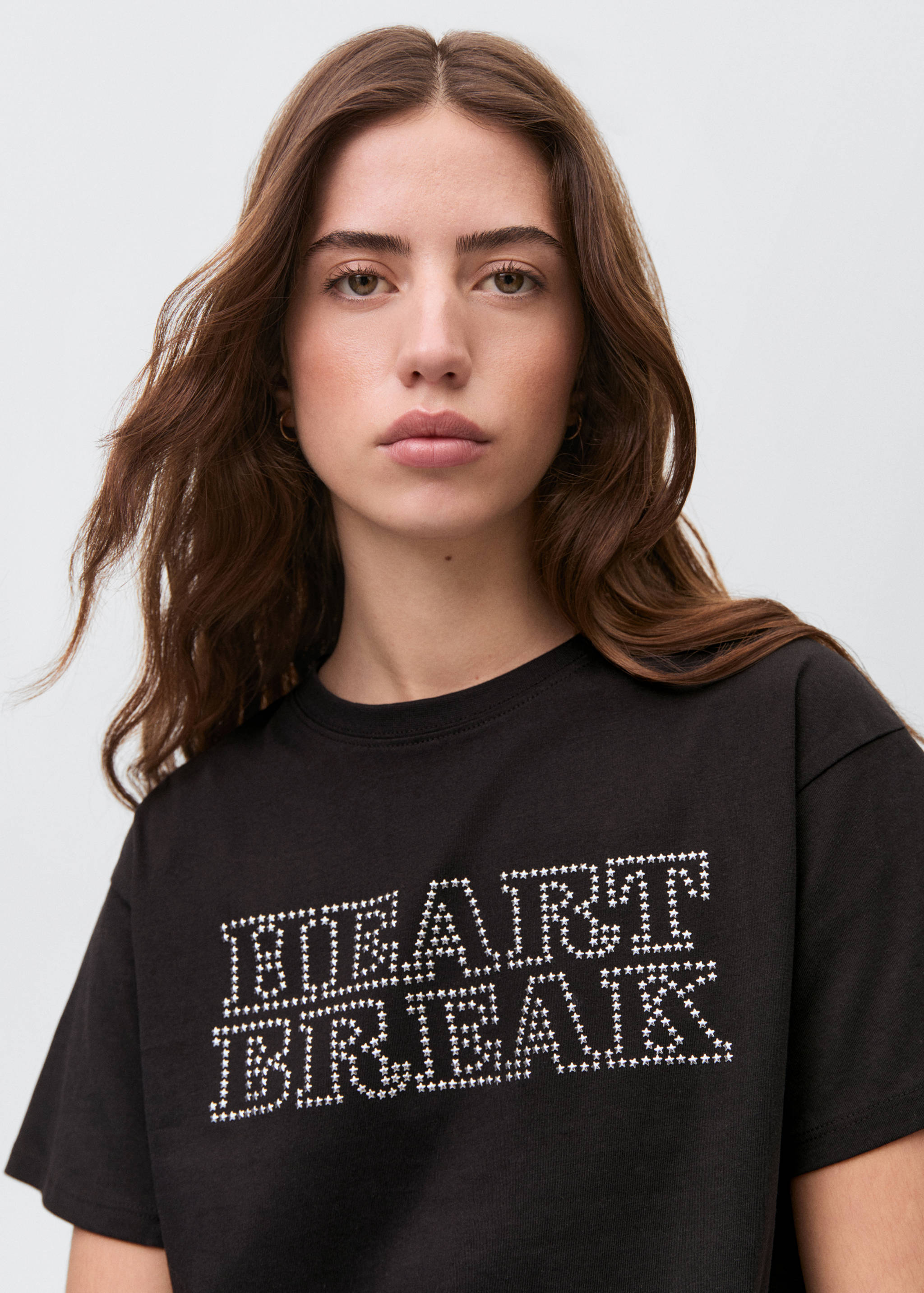 Camiseta mensaje tachuelas - Detalle del artículo 1