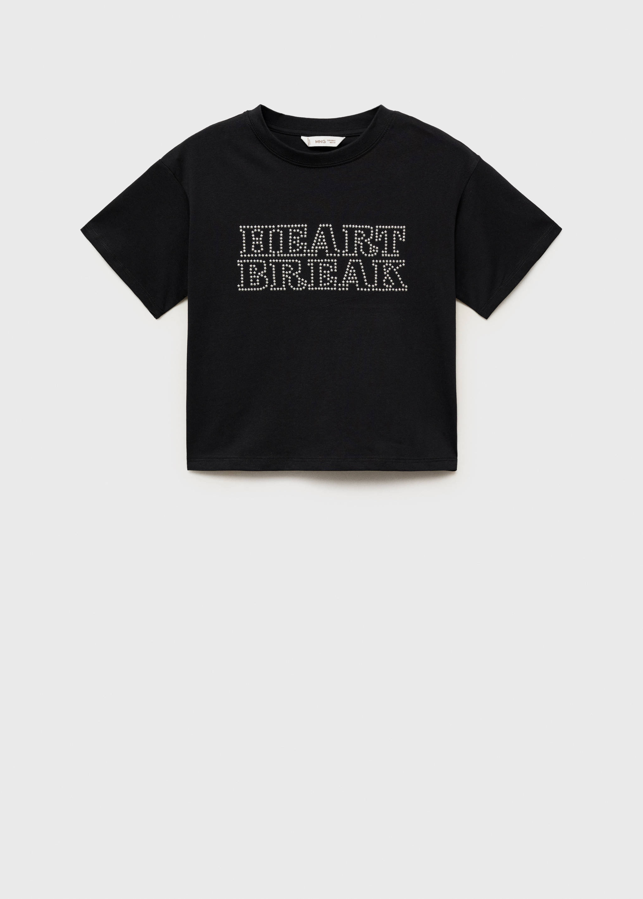 Camiseta mensaje tachuelas - Artículo sin modelo