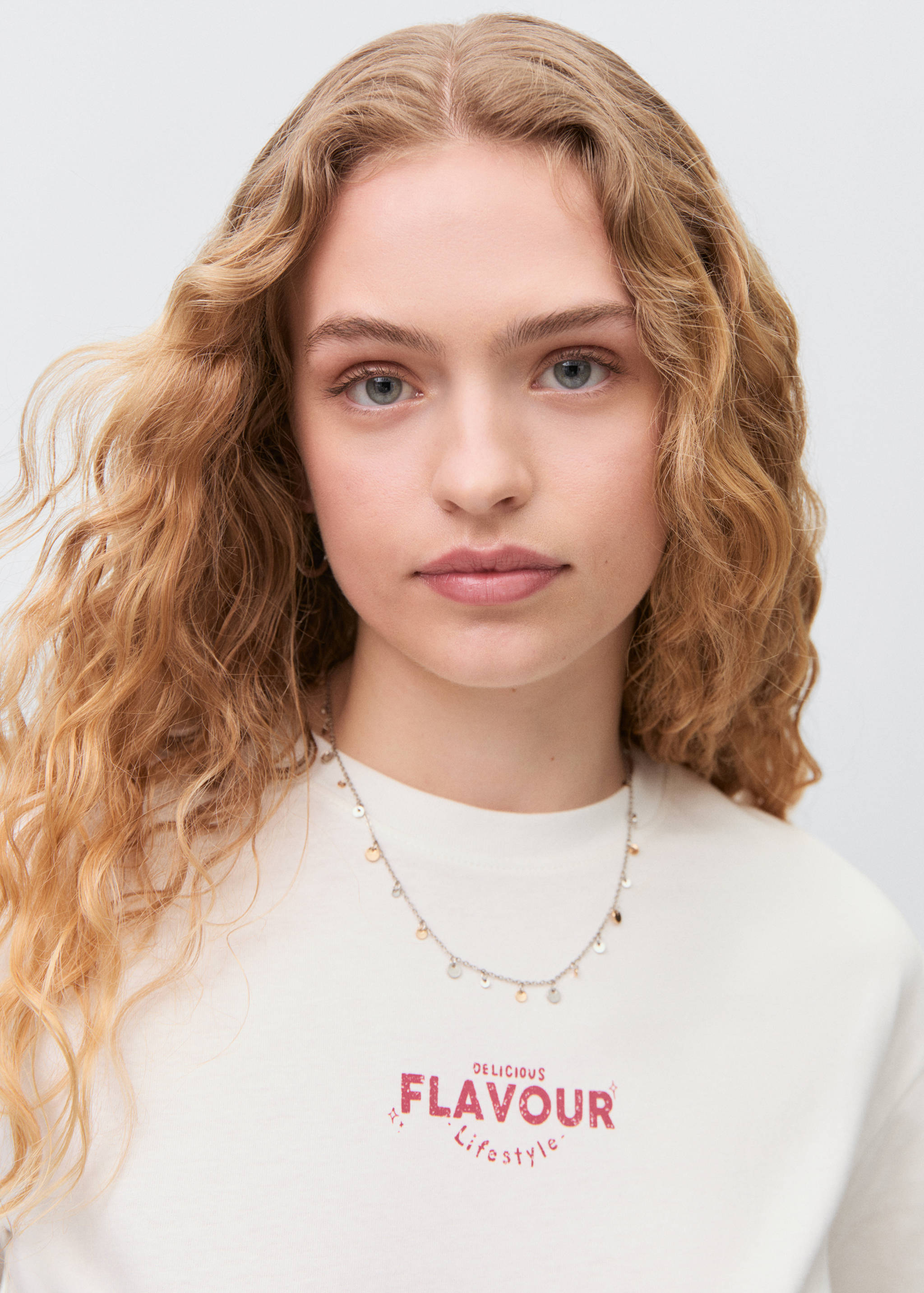 Short-sleeved printed t-shirt - Details of the article 1