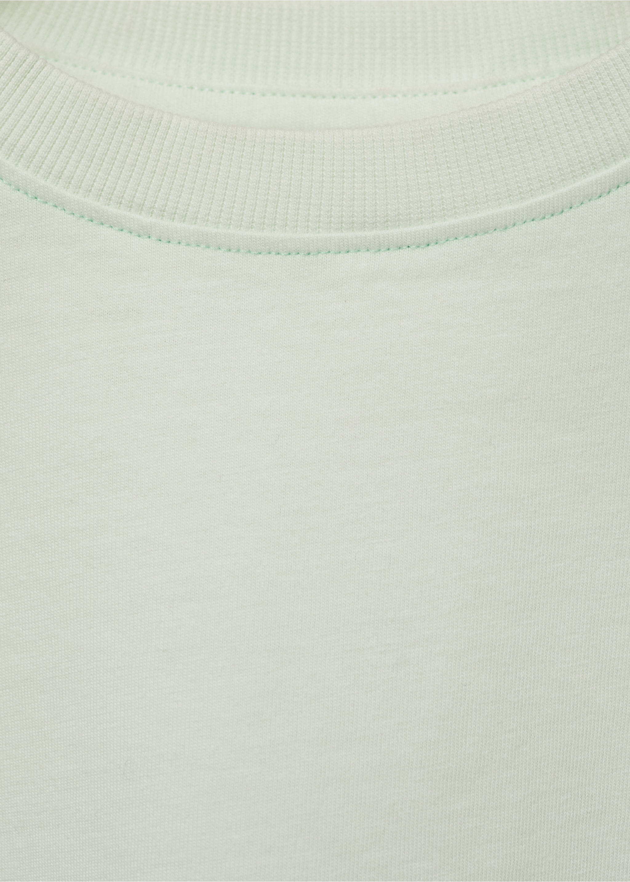 Camiseta tie-dye - Detalle del artículo 8, Verde pastel. Ref: 87017698-00.