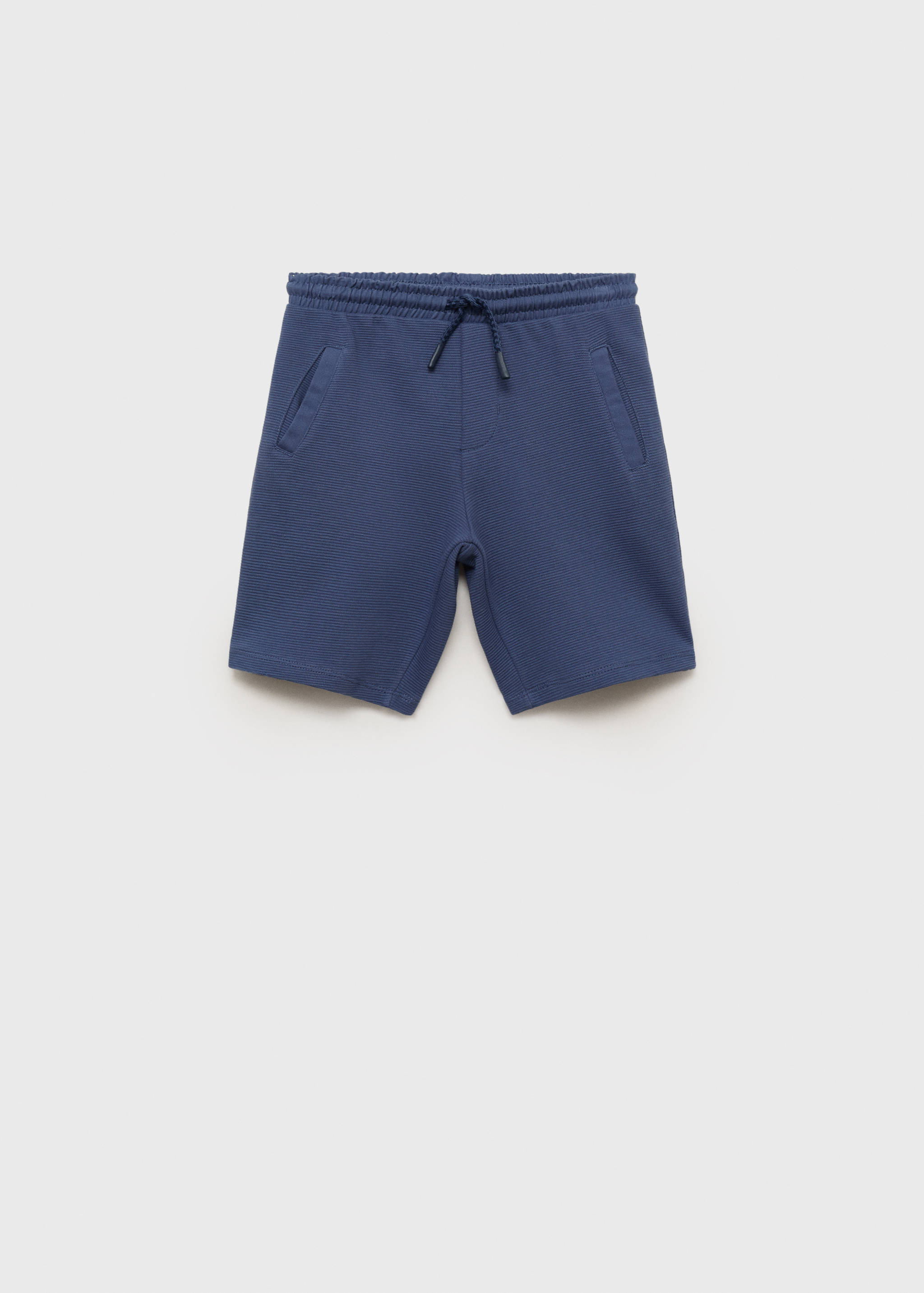 Elastic waist Bermuda shorts - Article without model