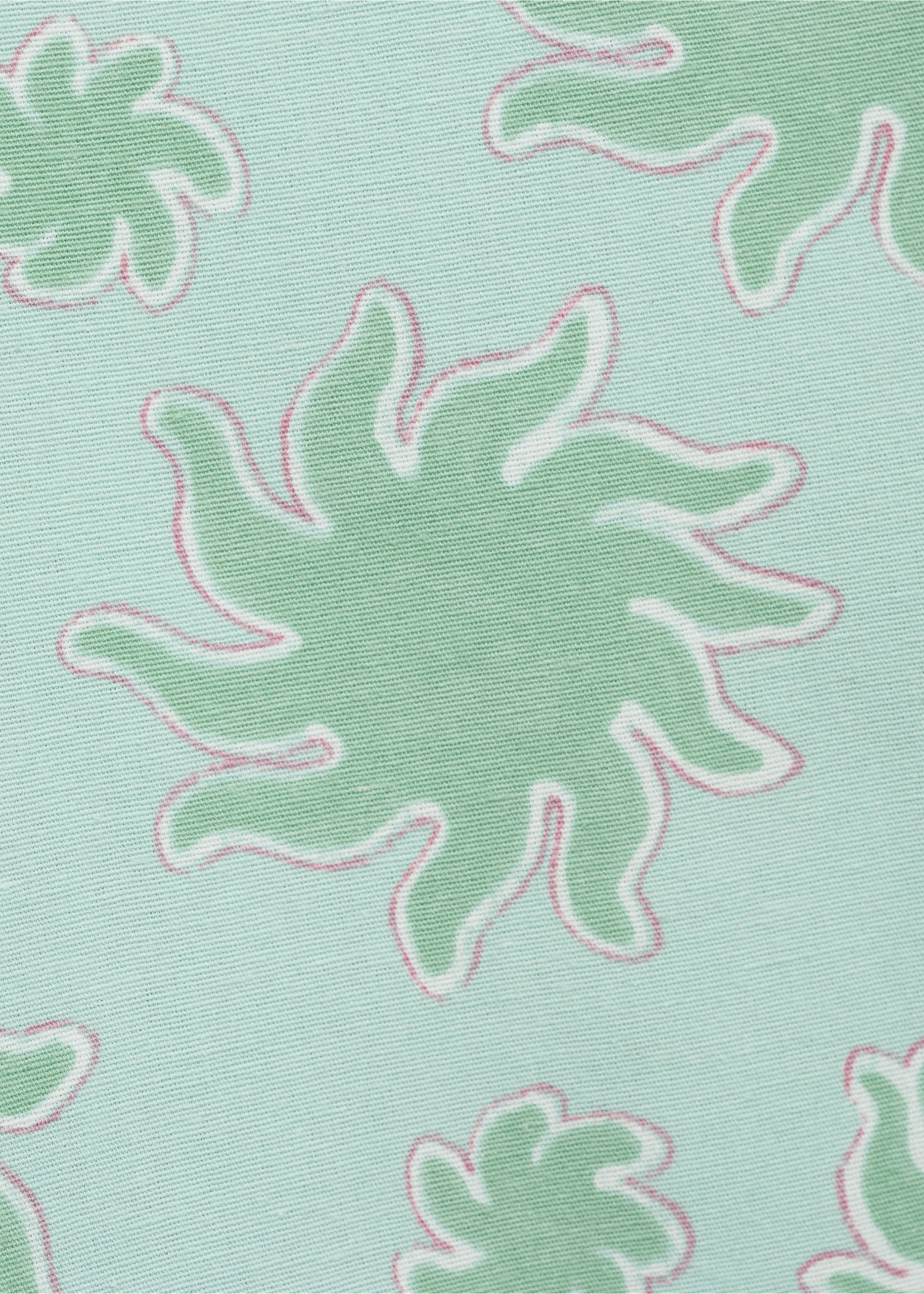 Gerade Printhose - Detail des Artikels 8, Pastellgrün. Ref: 87017708-00.