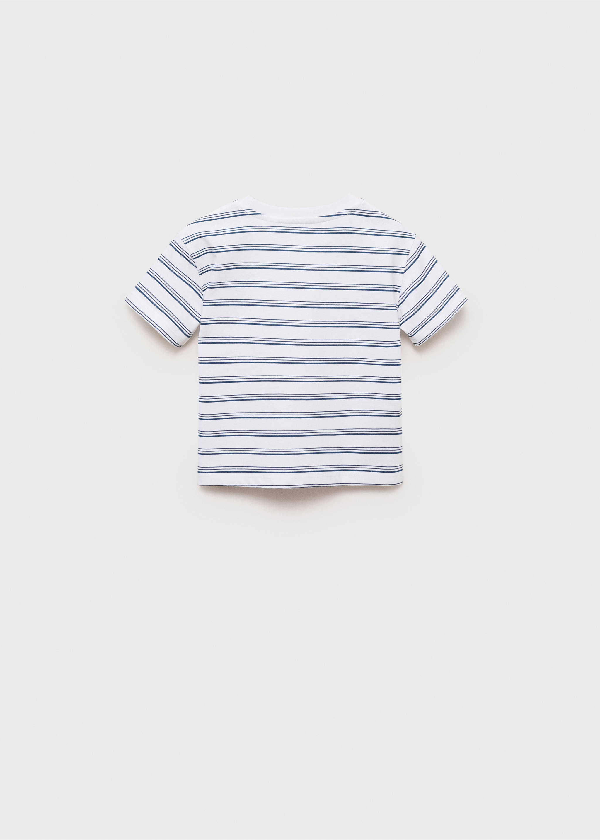 Camiseta rayas Snoopy - Reverso del artículo, Blanco roto. Ref: 87017709-00.
