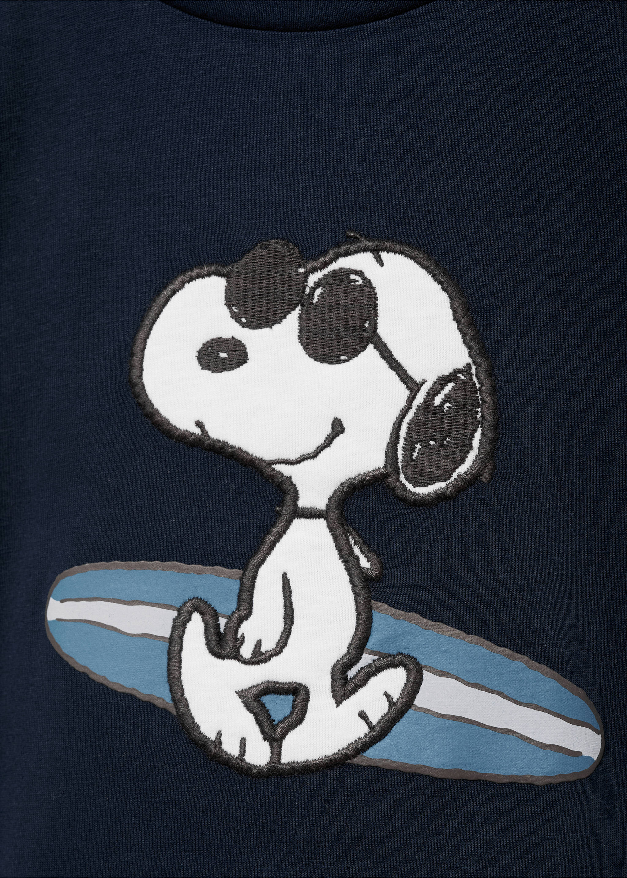 T-shirt imprimé Snoopy - Détail de l'article 8, Bleu marine. Ref: 87017710-00.
