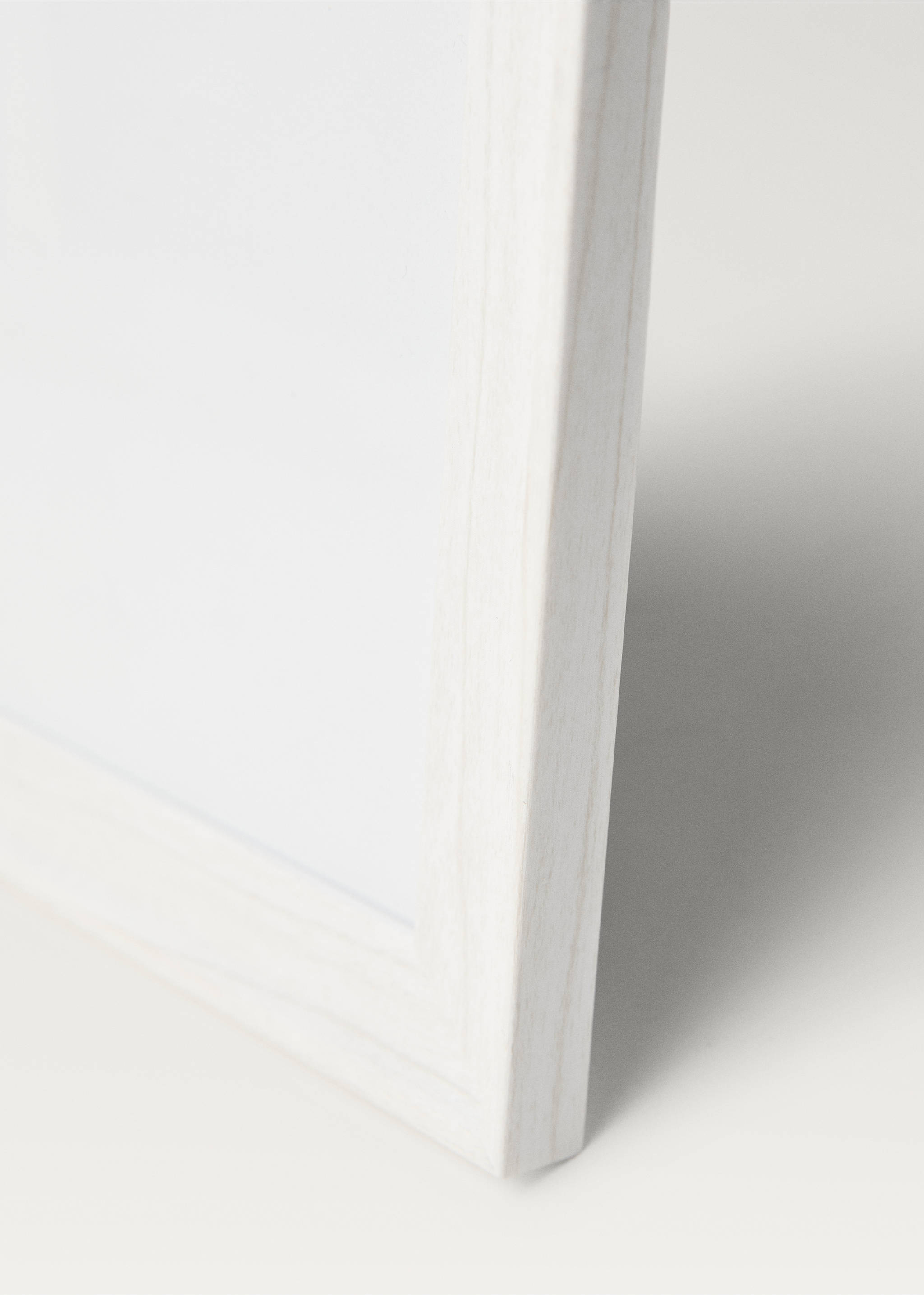 Marc efecte fusta petit - Detall de l'article 4, Blanc. Ref: 87017714-00.