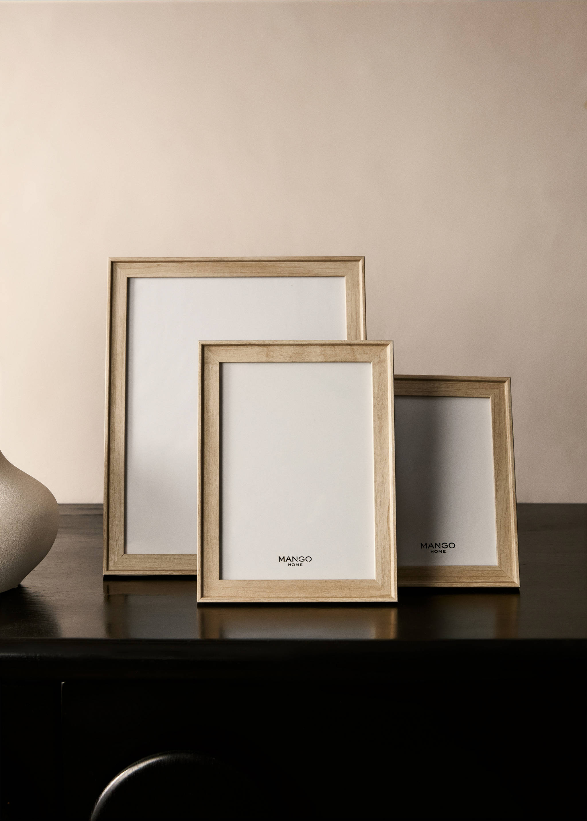 Medium wood-effect frame - General plane, Brown. Ref: 87017715-00.