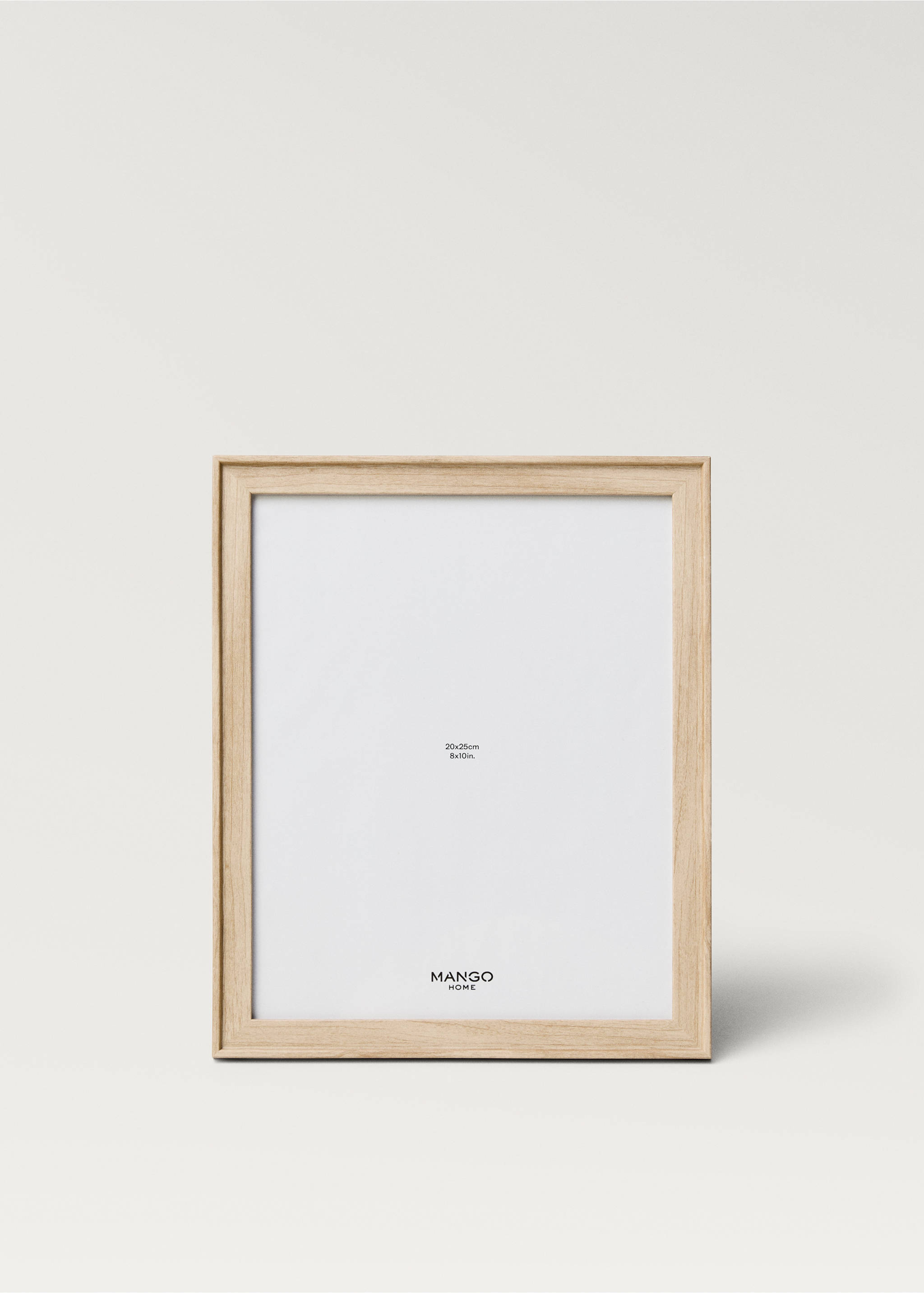 Large wood-effect frame - Article without model, Brown. Ref: 87017716-00.