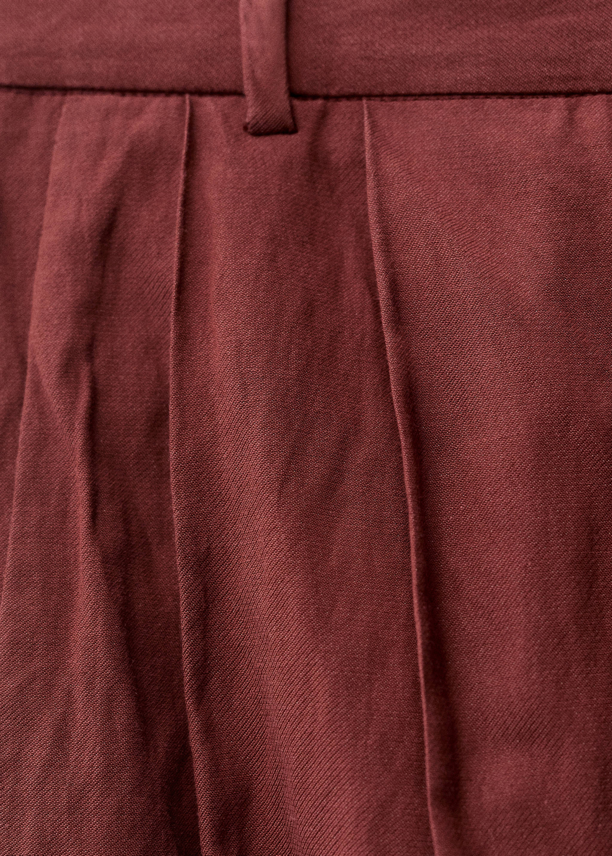 Wideleg-Anzughose mit Knitter-Effekt - Detail des Artikels 8