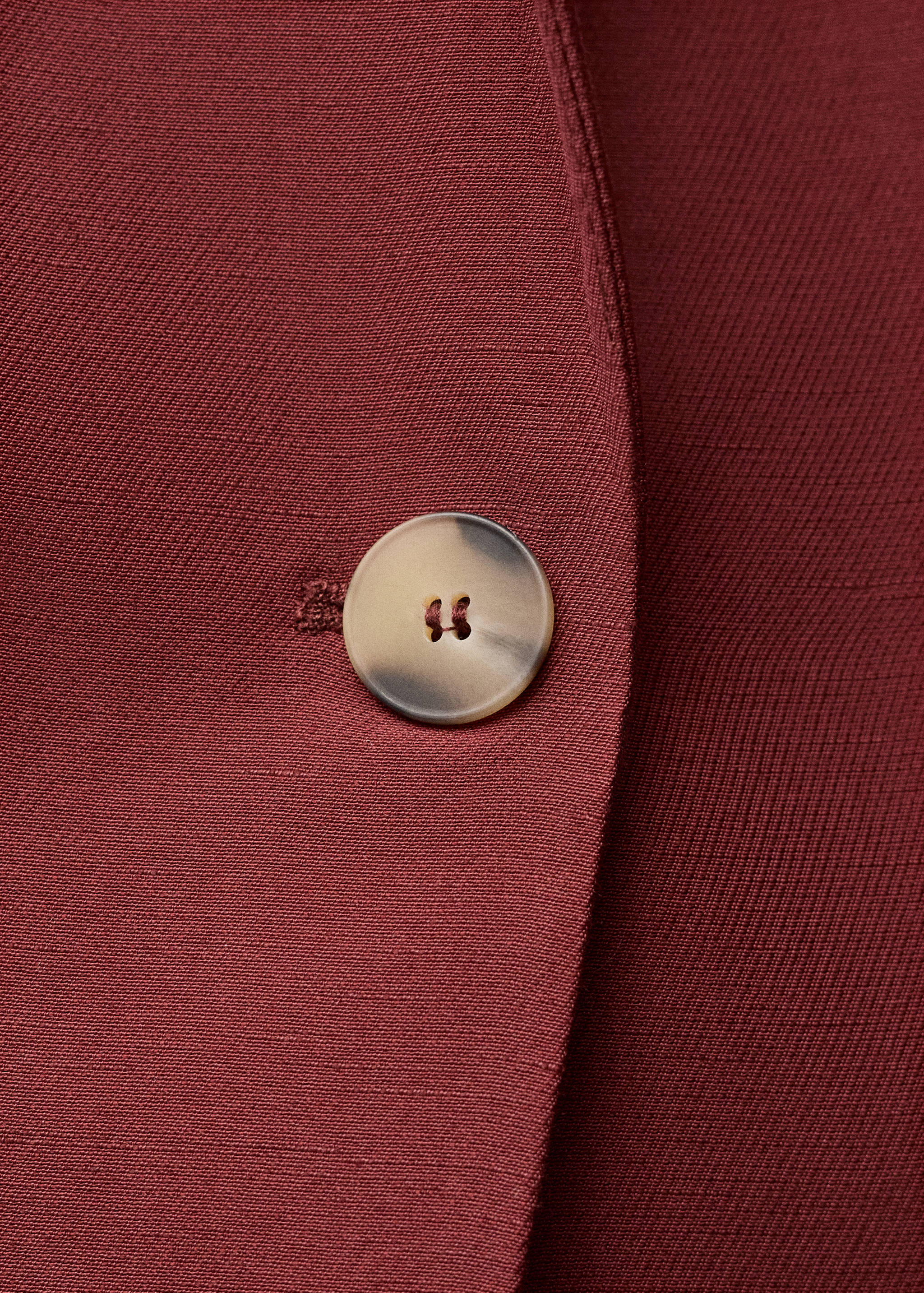 Oblekový blejzr ze lněné směsi - Detail zboží 0