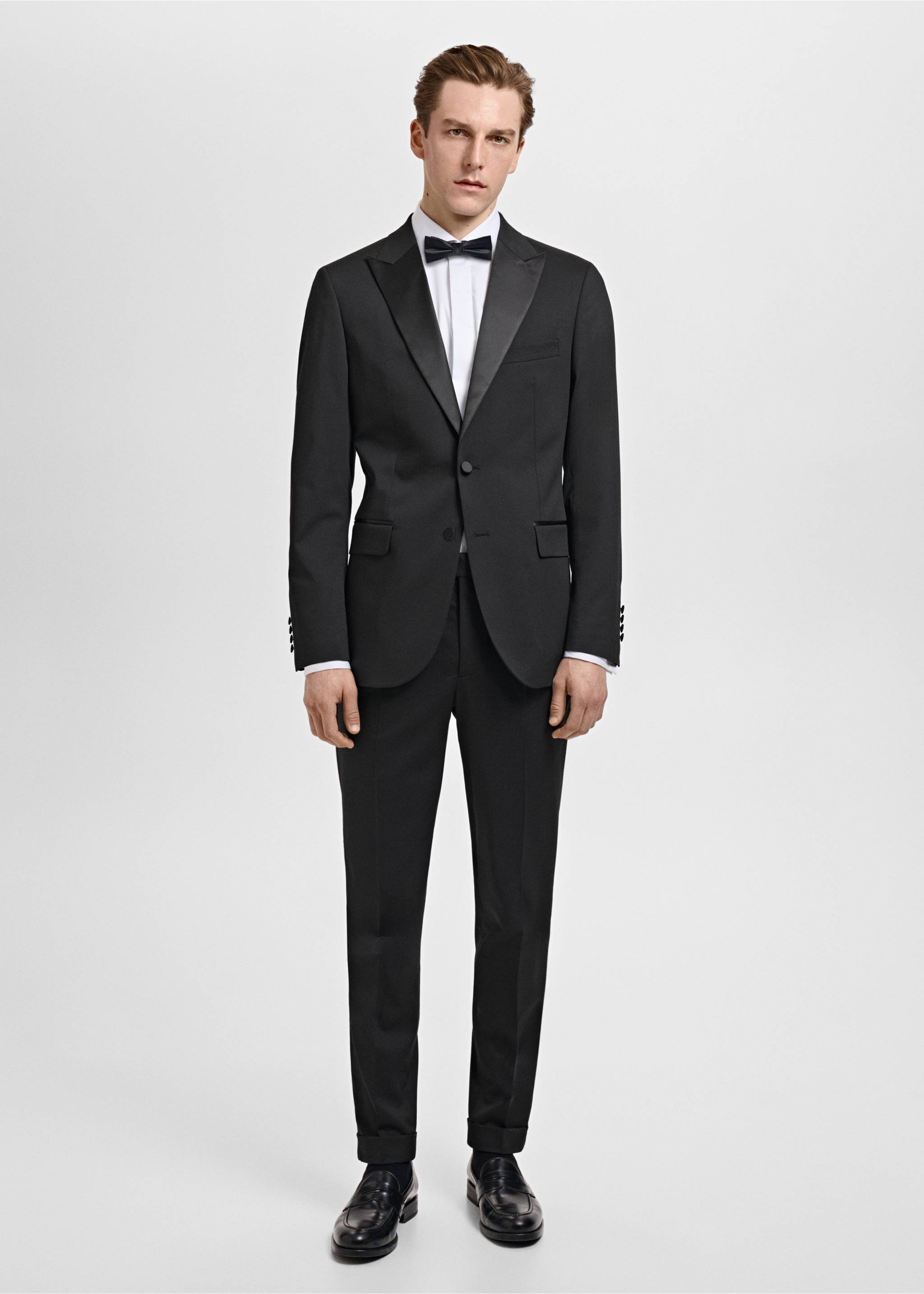 Rette dressbukser - Total bildeutsnitt, Svart. Ref: 87017893-00.