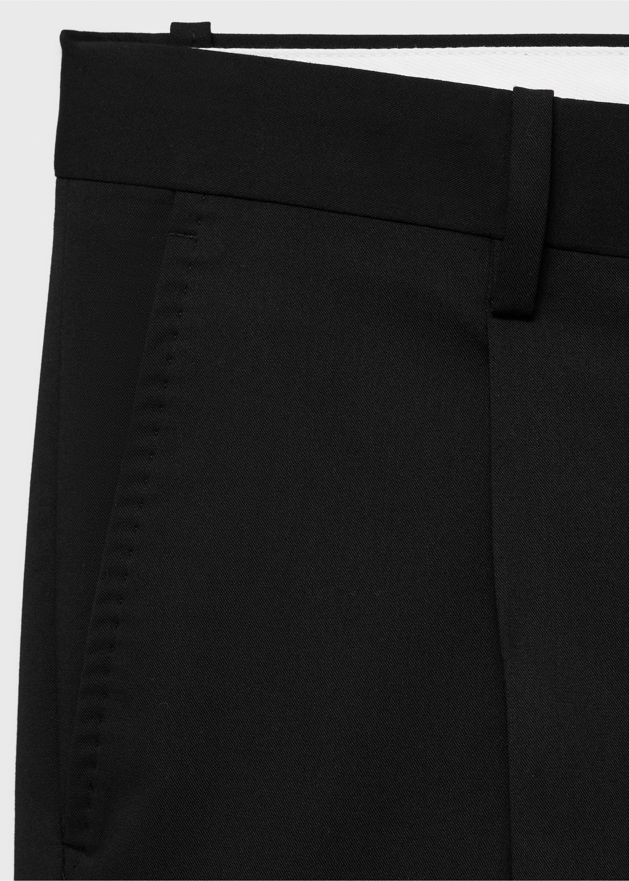 Rette dressbukser - Artikkeldetalj 8, Svart. Ref: 87017893-00.