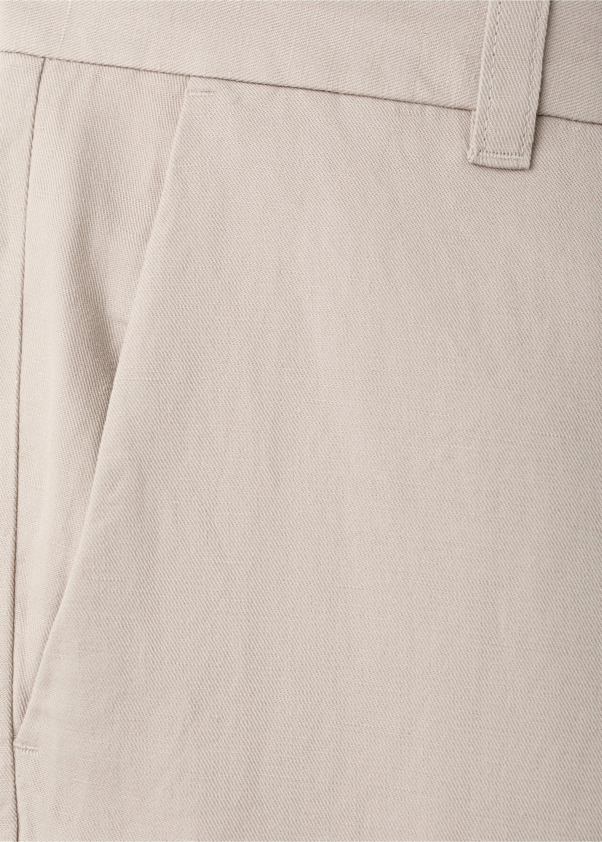 Trousers uniformv - Details of the article 0, Sand. Ref: 87017894-00.