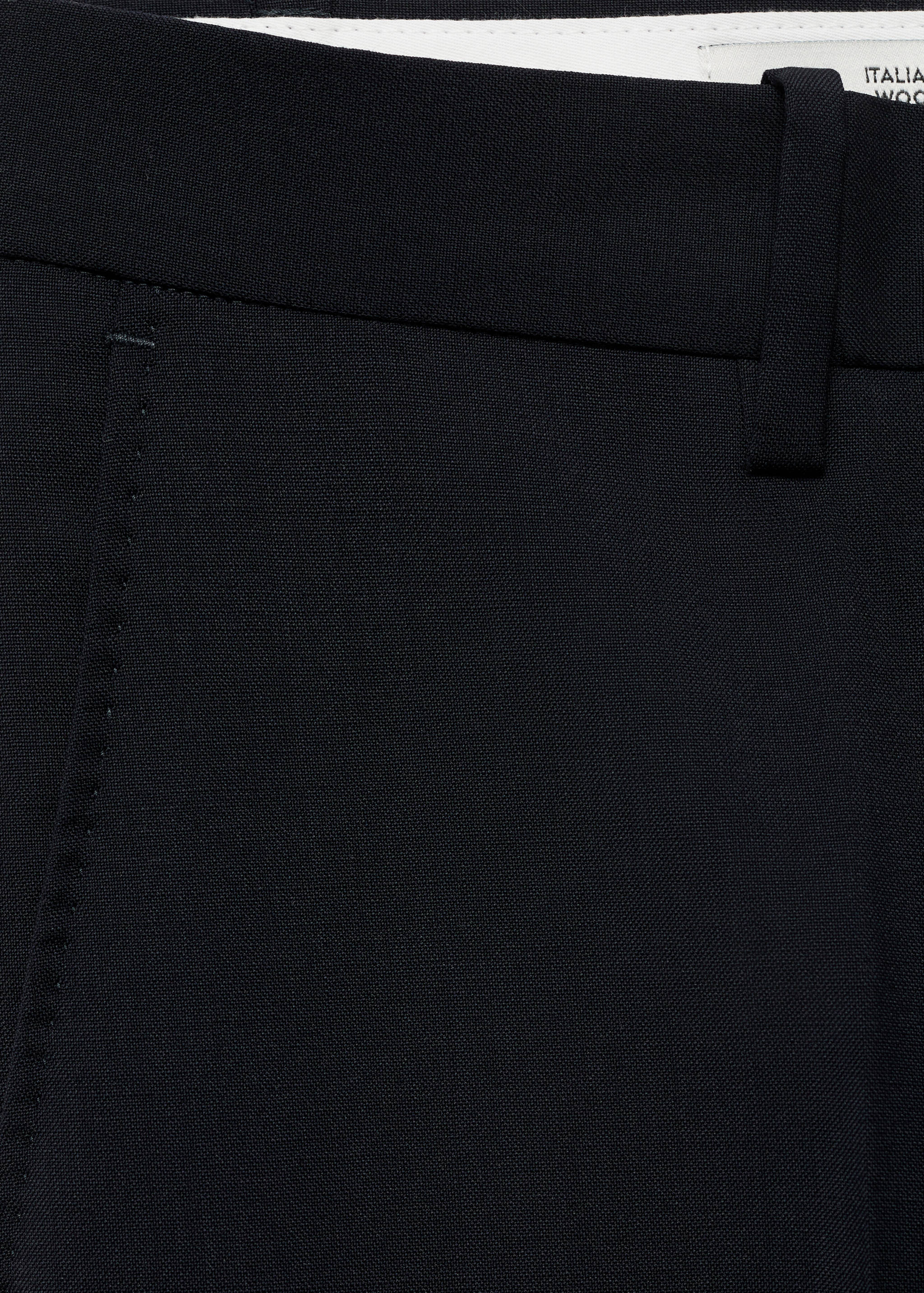 Cold wool slim-fit trousers - Details of the article 0
