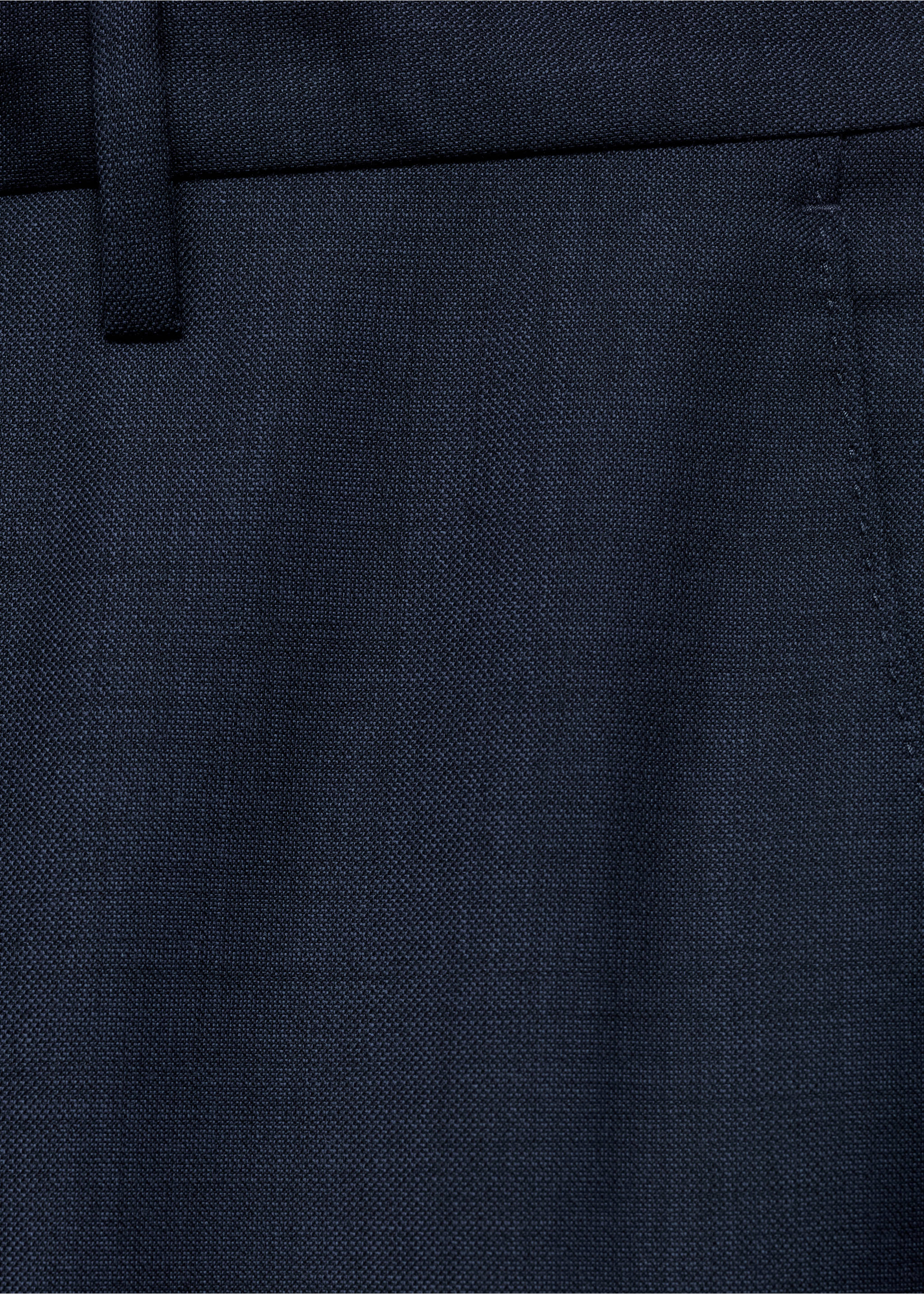 Venice 100% virgin wool suit trousers - Details of the article 0, Navy. Ref: 87017898-00.