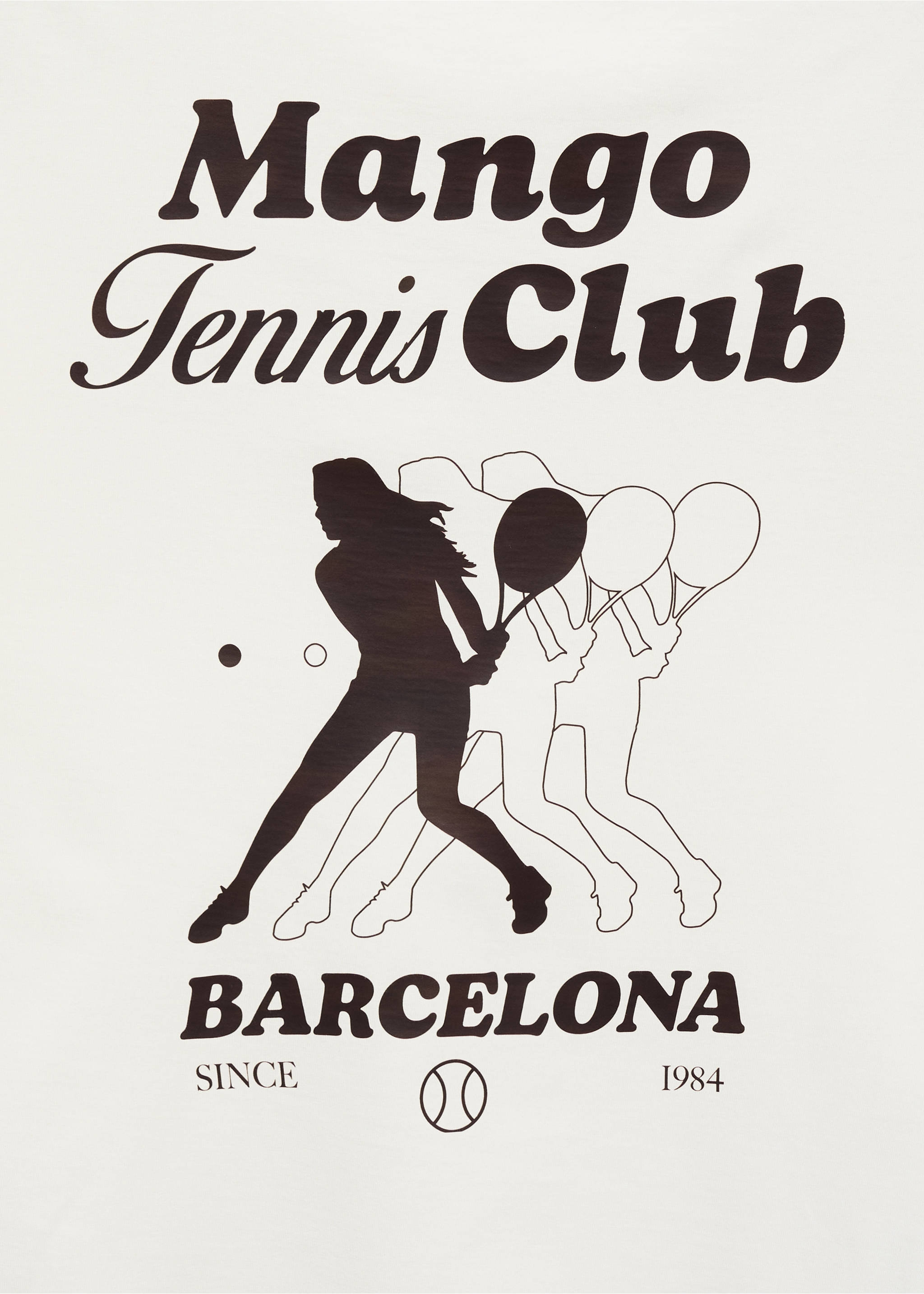 Cotton t-shirt with printed message - Details of the article 8, White. Ref: 87017910-00.