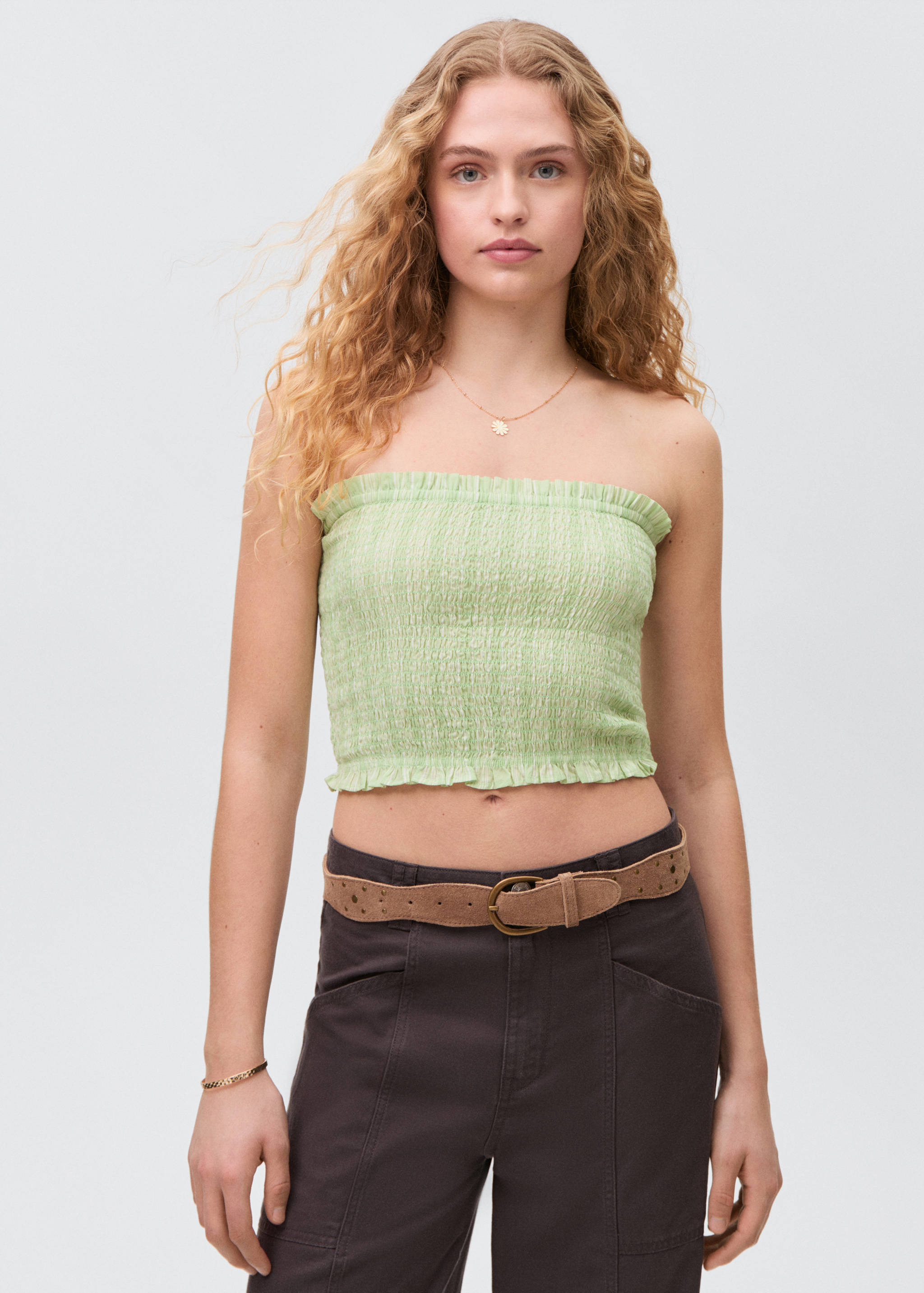 Top bustier - Plan moyen