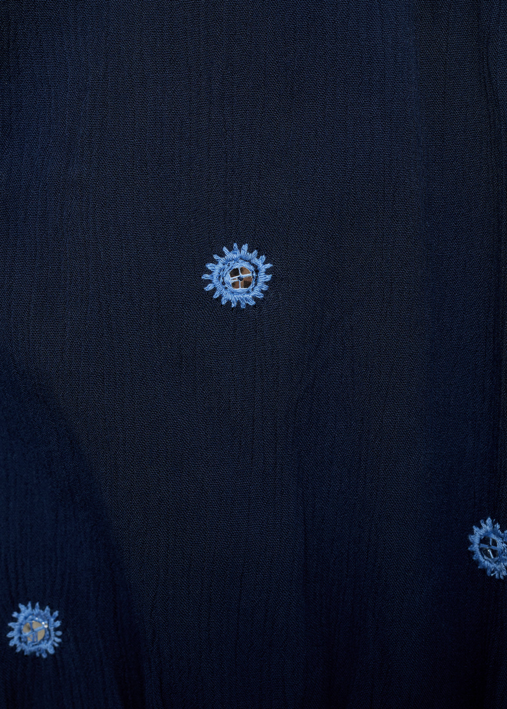 Asymmetrical top with embroidered panel - Details of the article 8