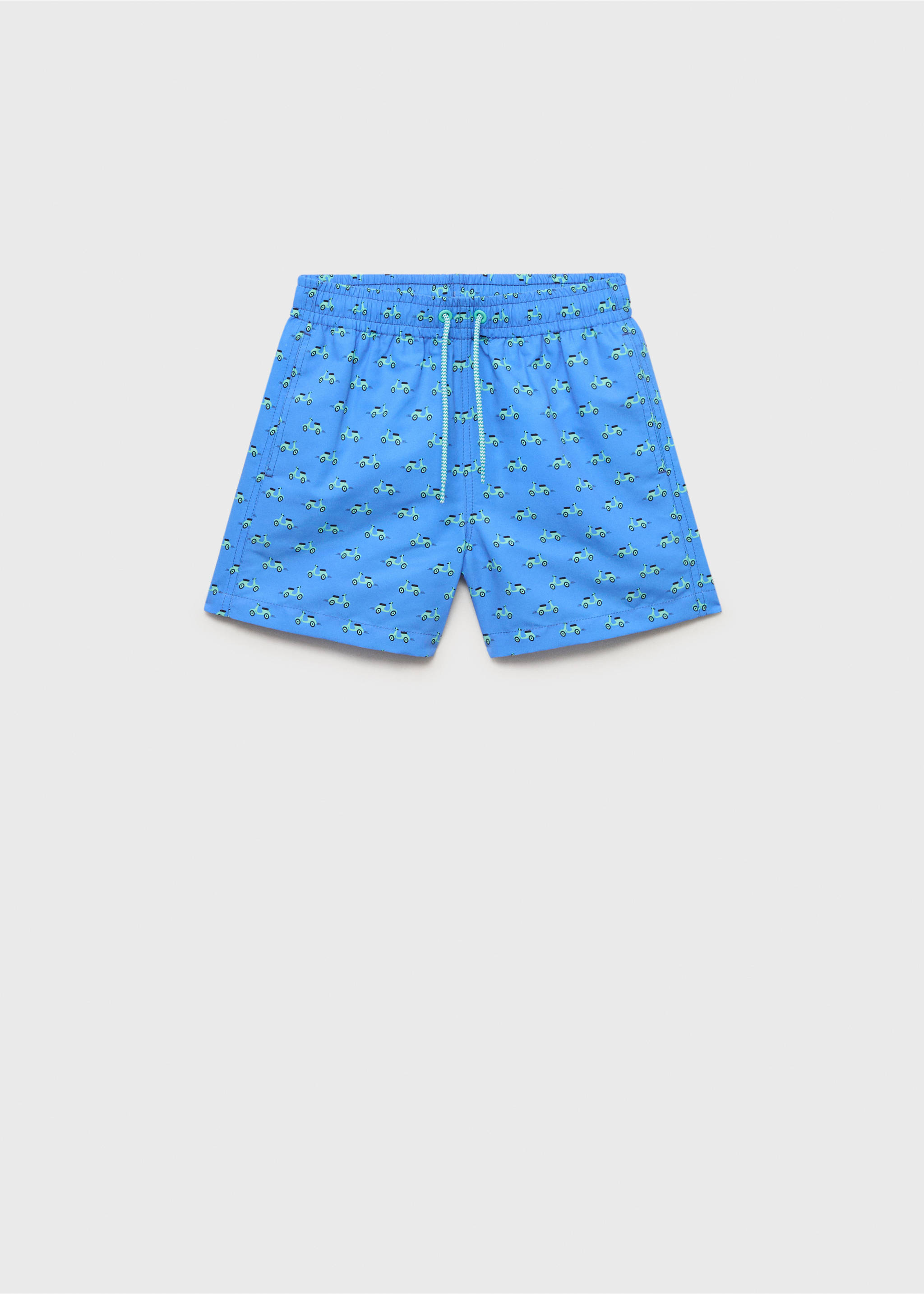 Maillot de bain imprimé - Article sans modèle, Bleu. Ref: 87018271-00.