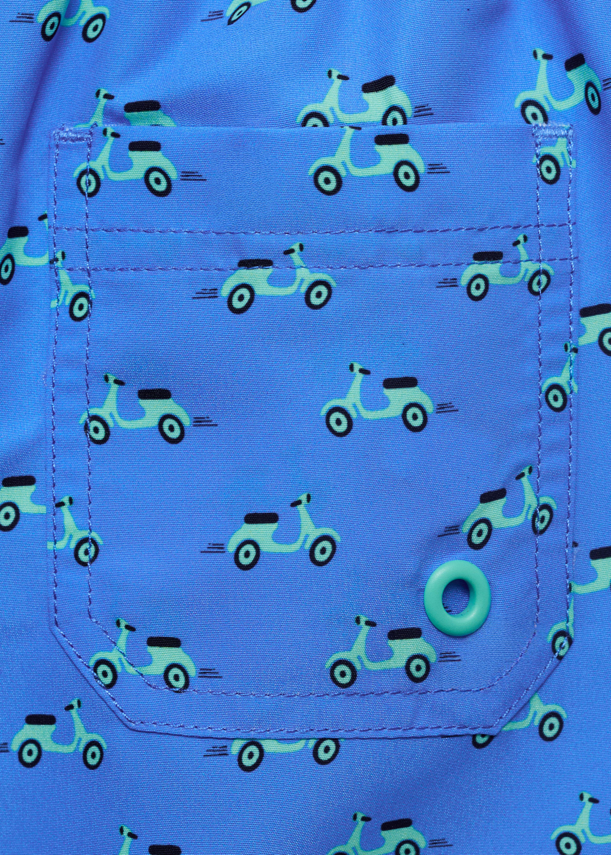 Printed swimming trunks - Details of the article 0