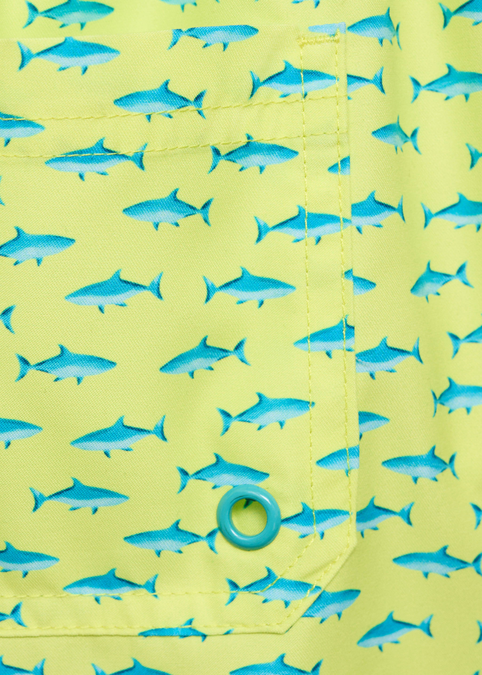 Shark-print swimsuit - Details of the article 0