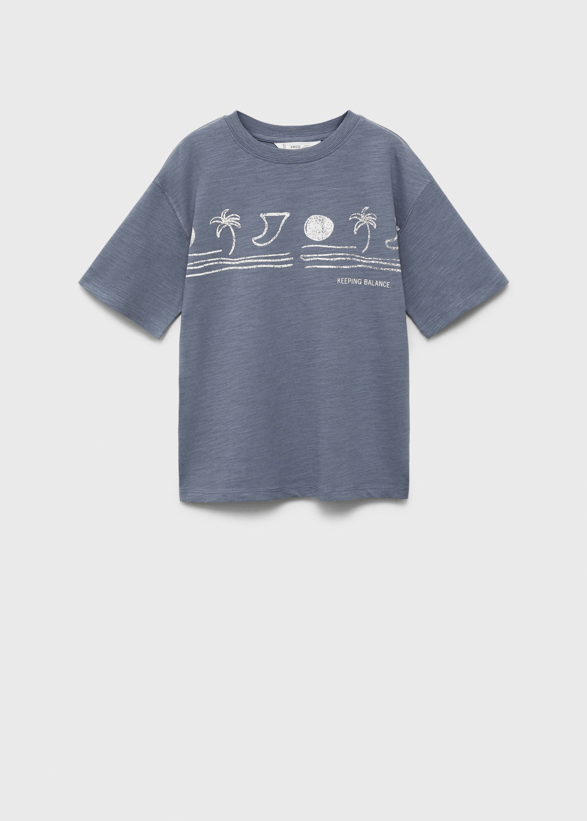 Palm print T-shirt - Article without model