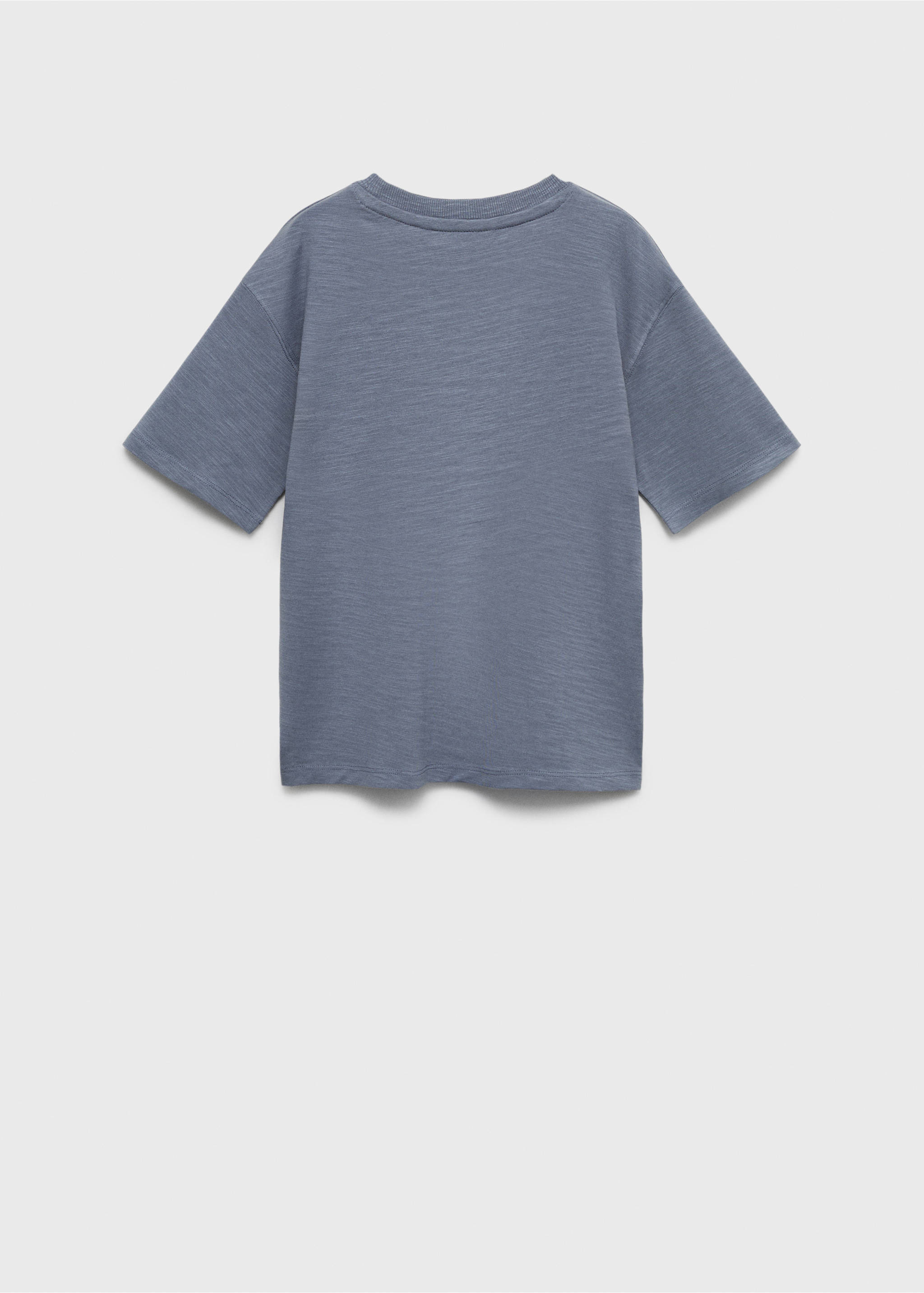 Palm print T-shirt - Reverse of the article, Blue. Ref: 87018278-00.