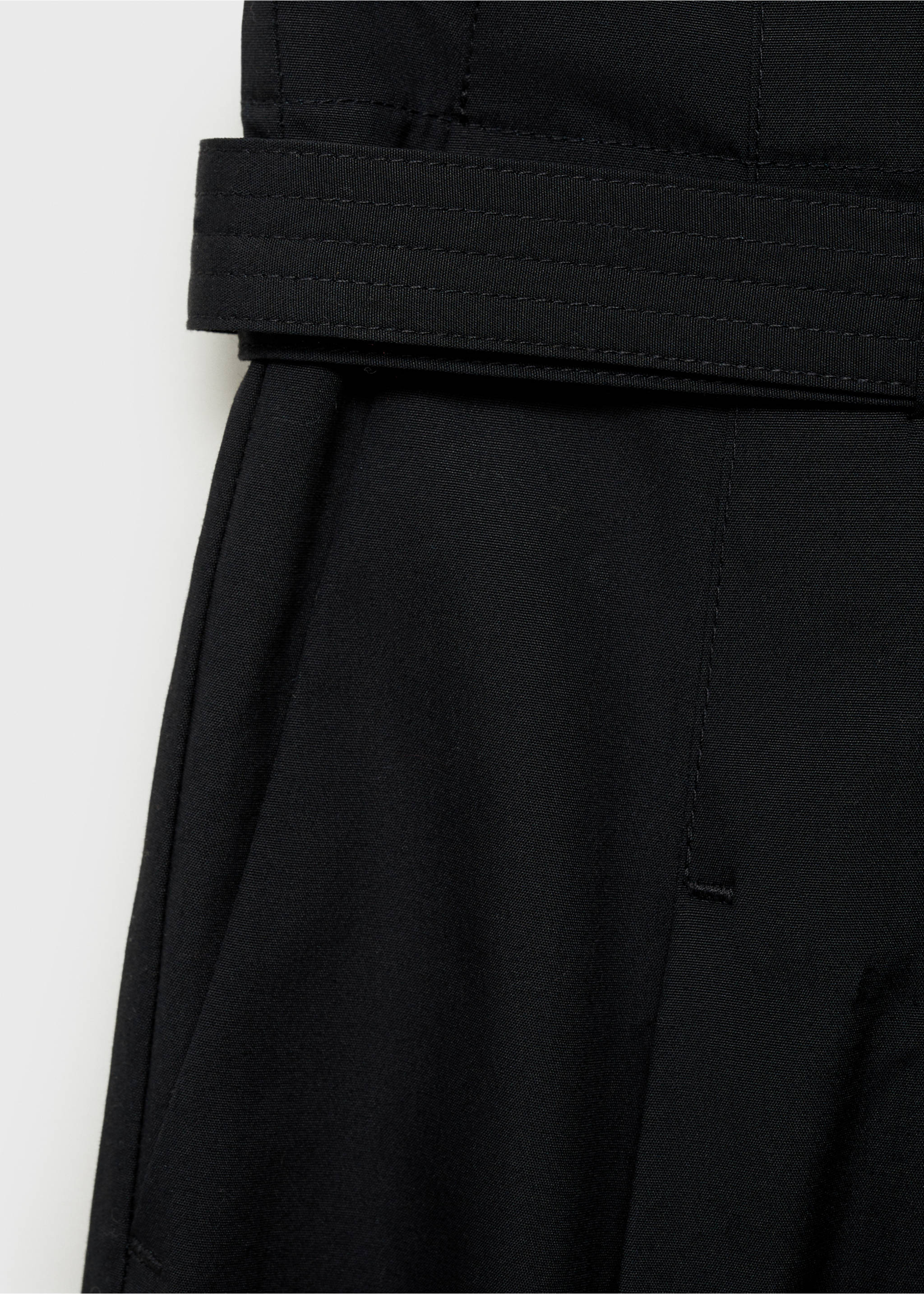 Wideleg nadrág övvel - A termék adatai 0, Fekete. Ref: 87019066-00.