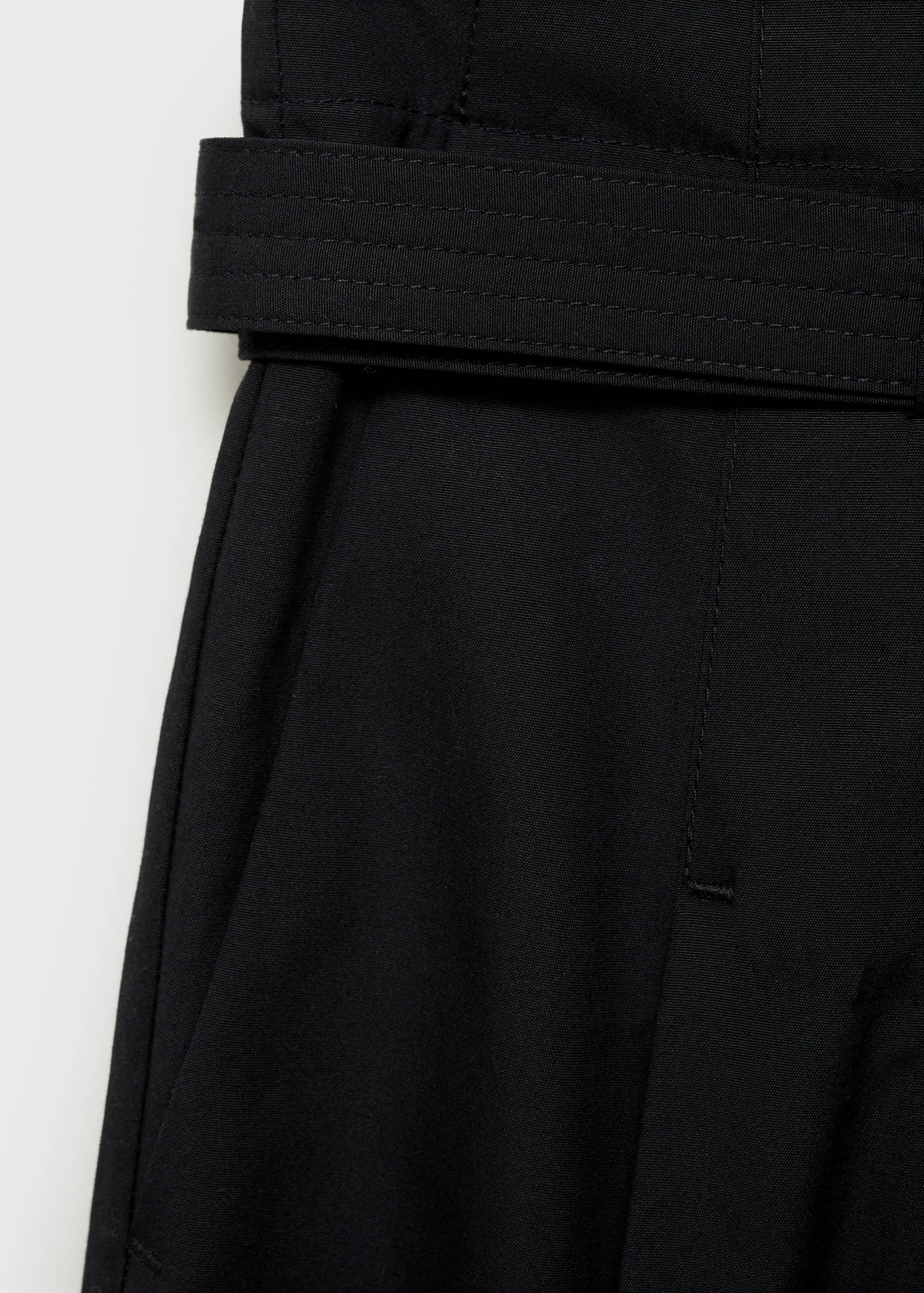 Pantalón wide leg cinturón - Detalle del artículo 0