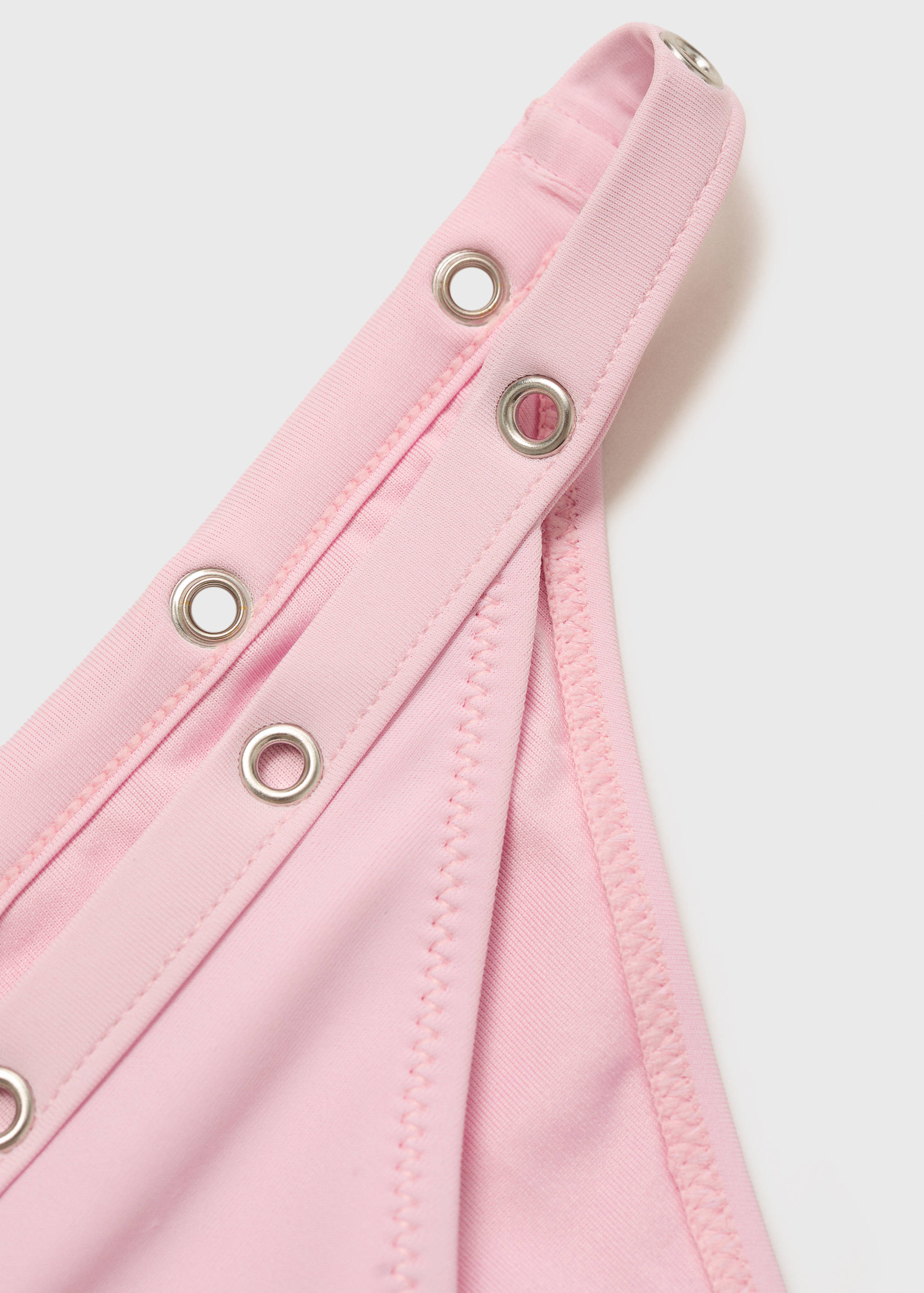 Bikini bottoms with eyelet detail - Details of the article 8