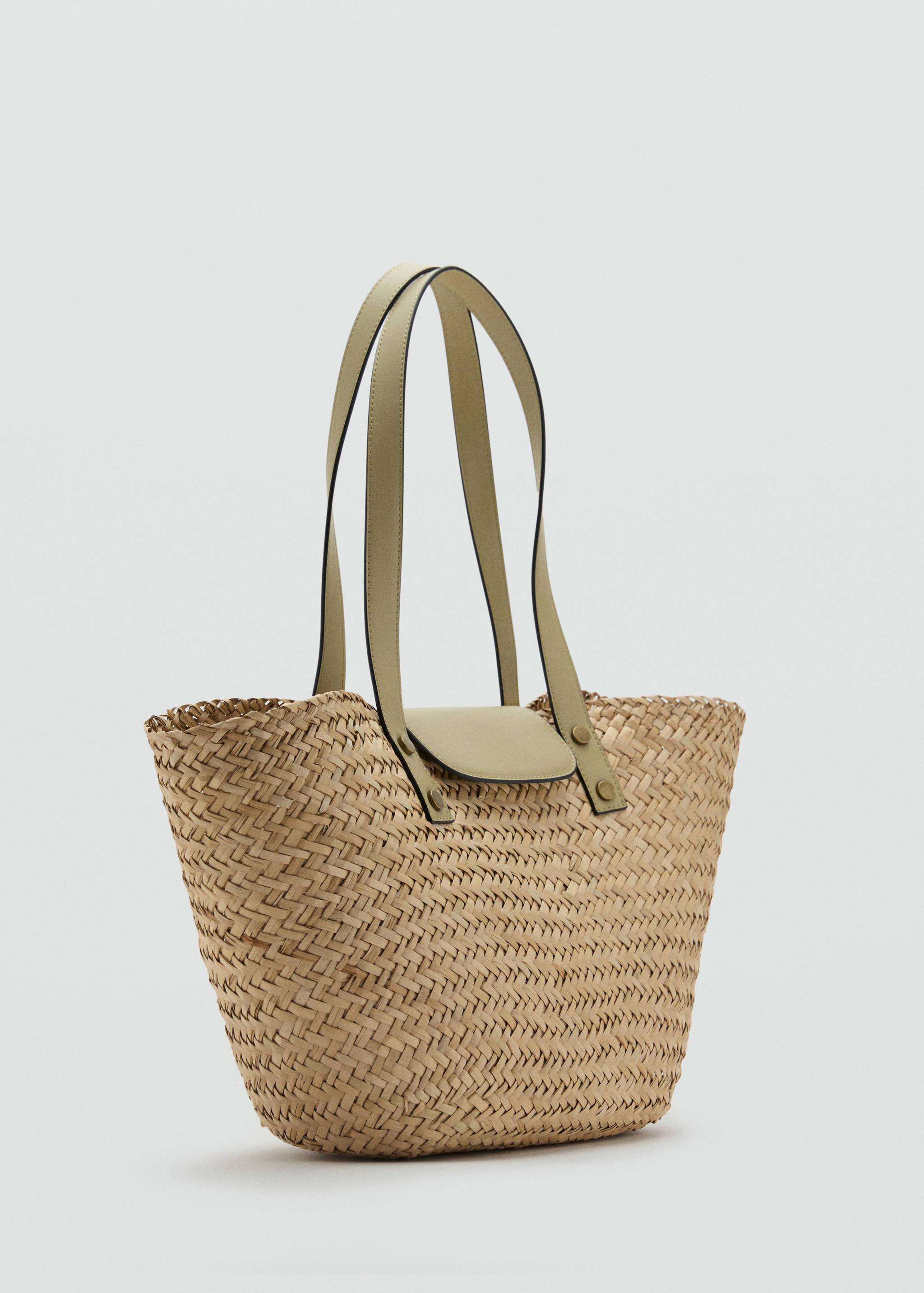 Sac cabas fibre naturelle - Plan moyen