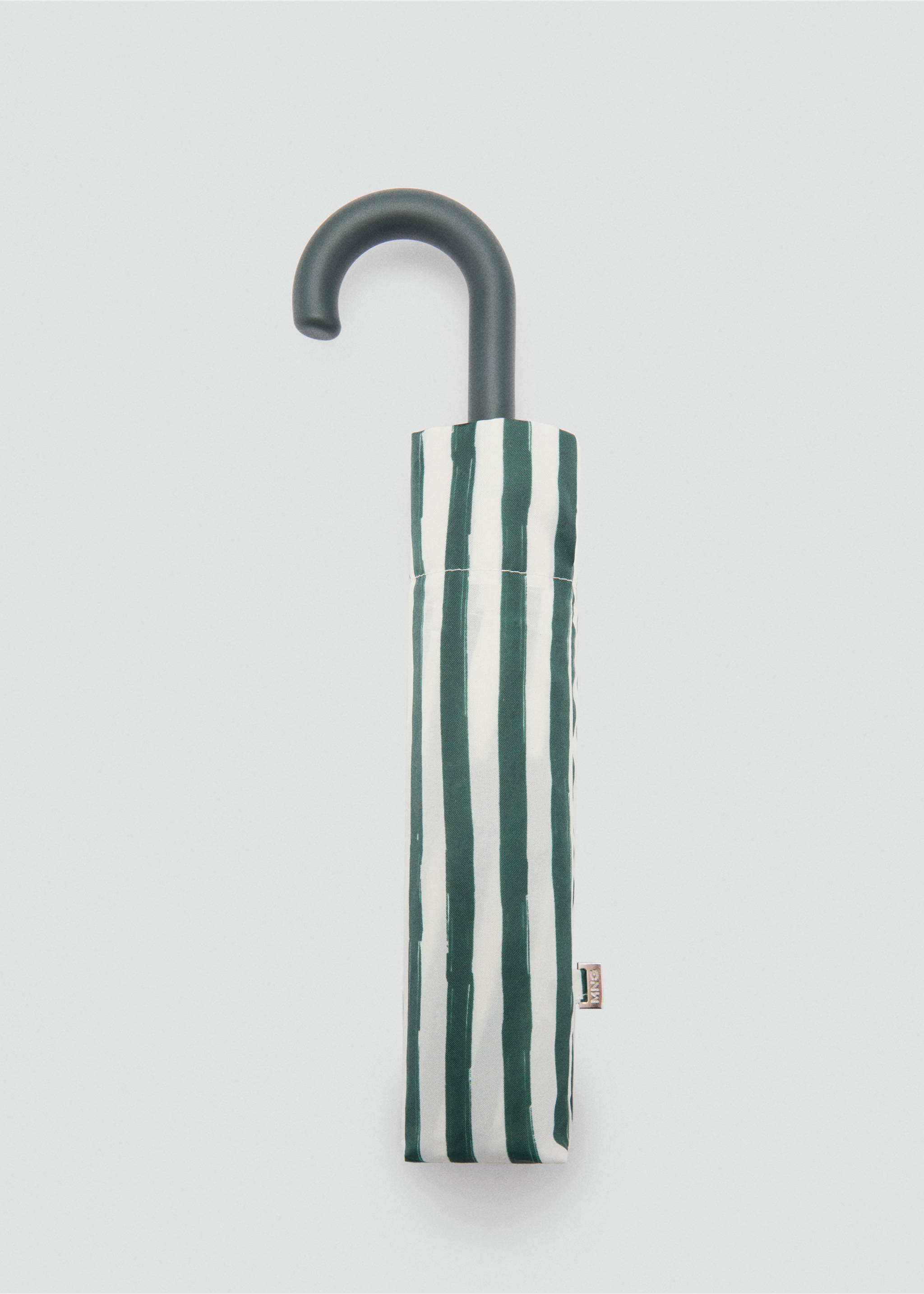 Guarda-chuva com estampado às riscas - Artigo sem modelo, Verde. Ref: 87020241-00.