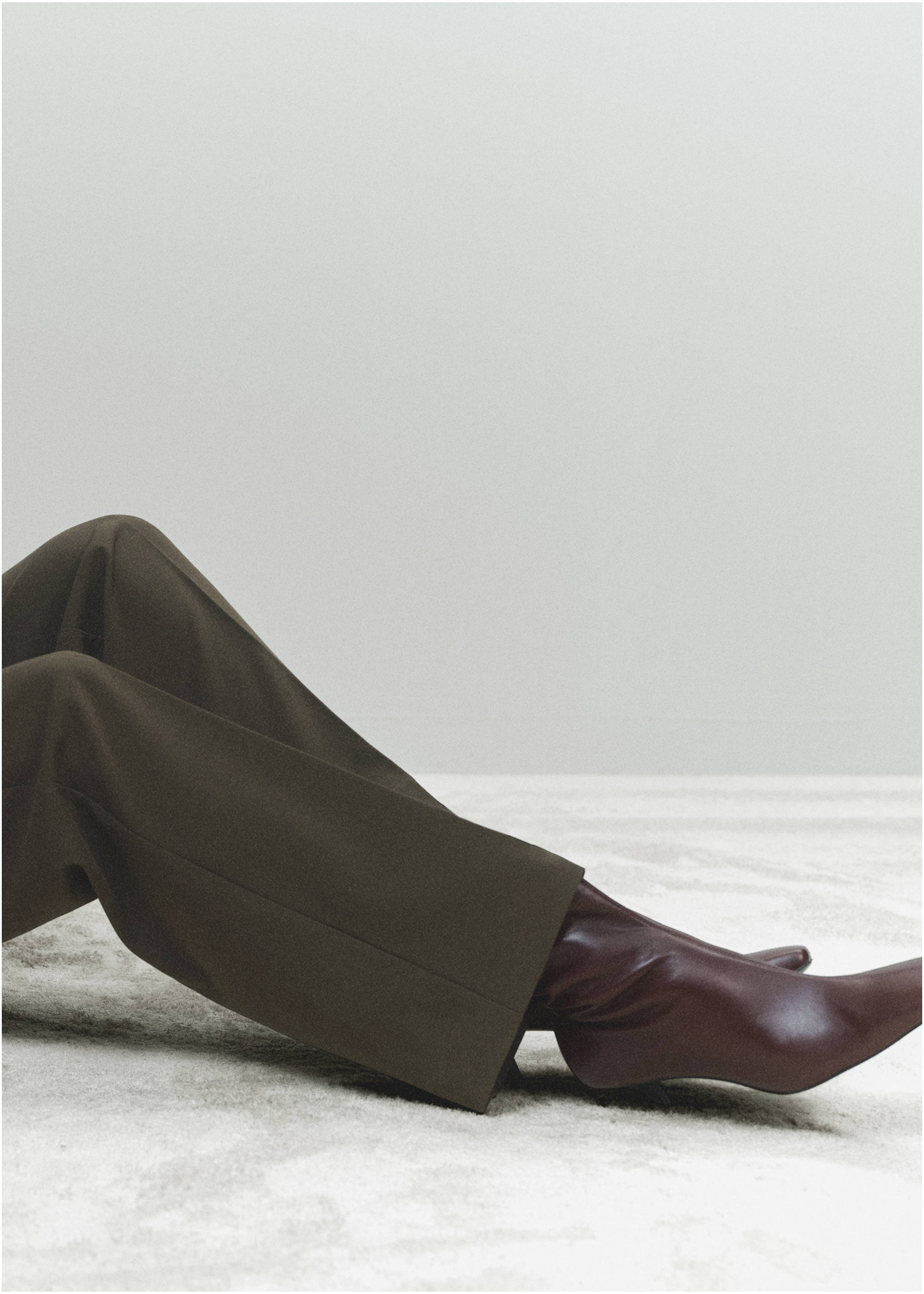 Kožne gležnjače s kvadratnim vrhom - Opći prikaz, Čokoladna. Ref: 87020250-00.