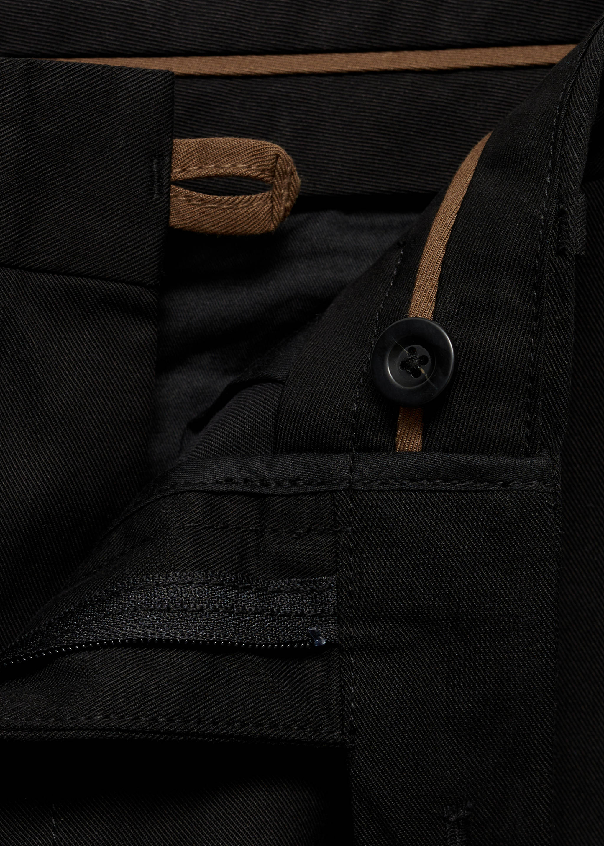 Regular-fit cotton trousers - Details of the article 8