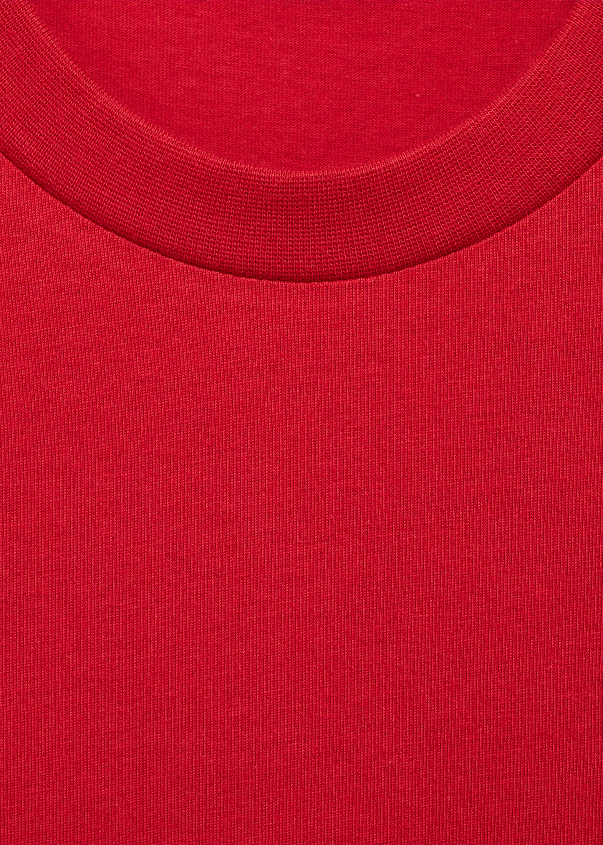 Camiseta 100% algodón estampado combinado slim fit - Detalle del artículo 8, Rojo. Ref: 87020254-00.