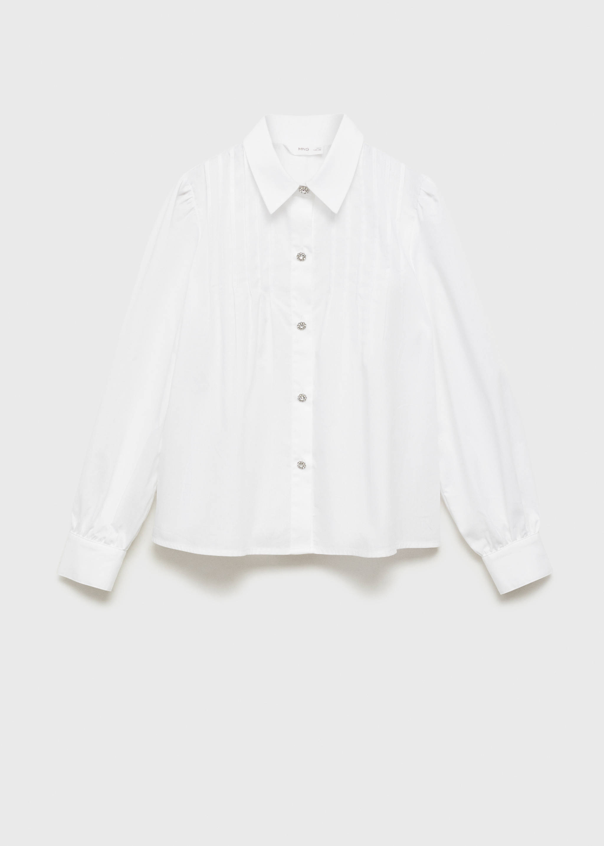 Camisa algodón botones joya - Artículo sin modelo